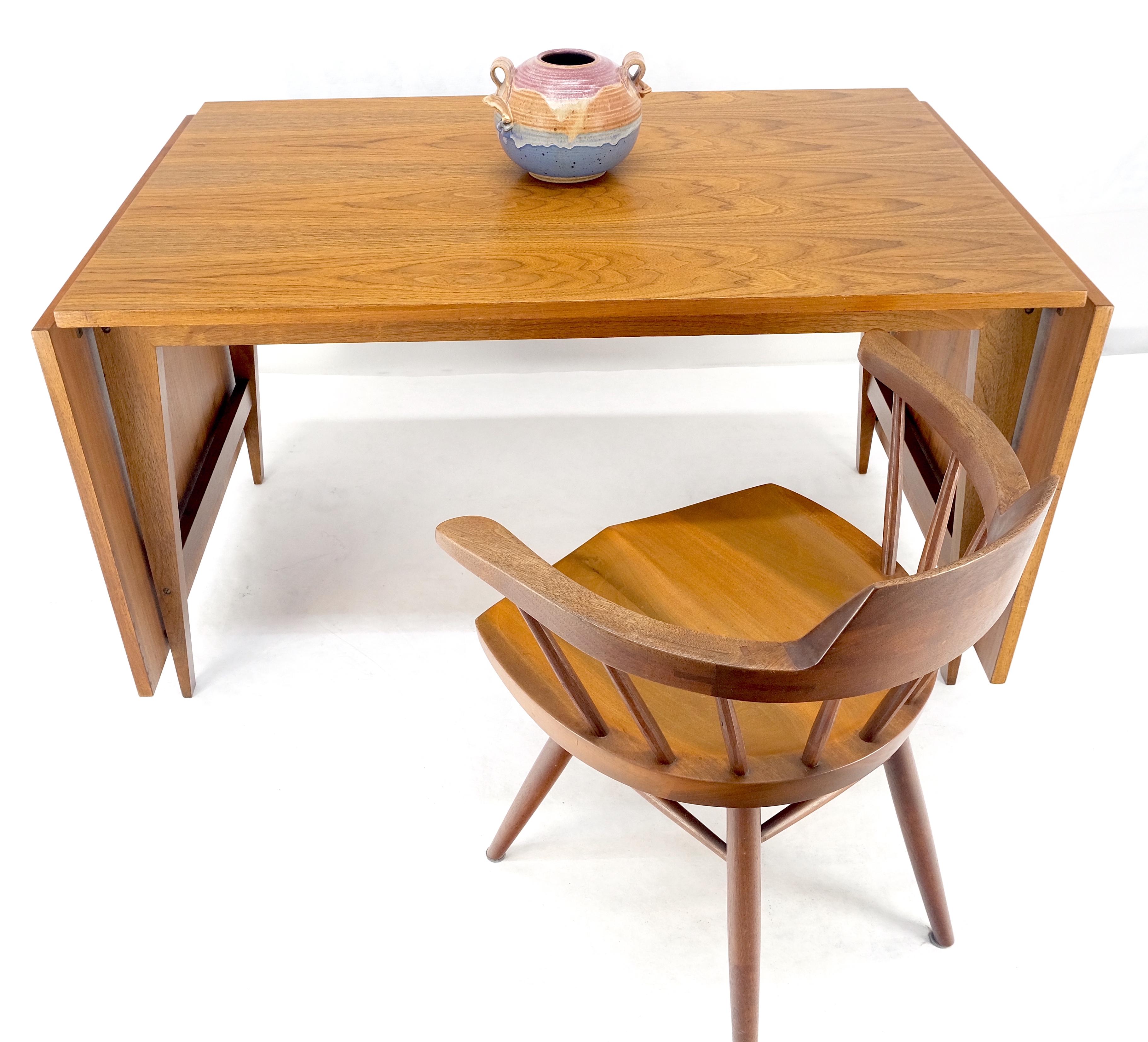 Mid-Century Modern Cado Paul Cadovious Danish Mid Century Modern Teak Drop Leaves Dining Table MINT For Sale