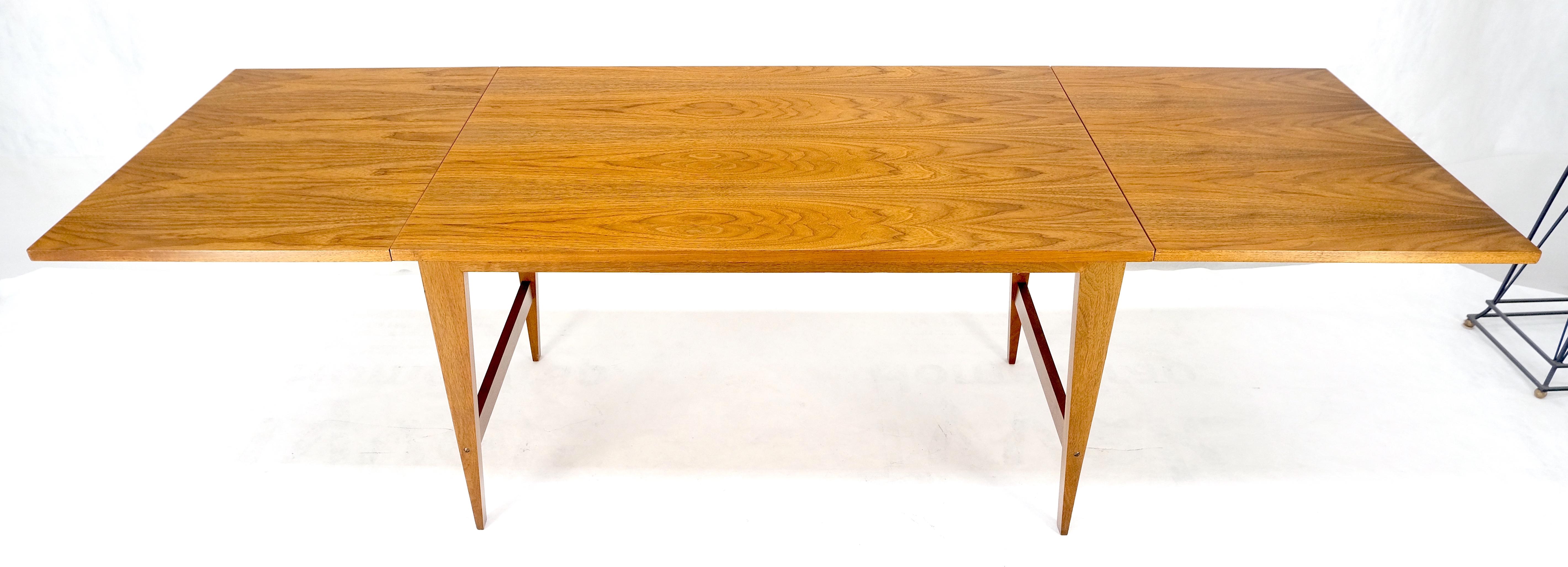 Cado Paul Cadovious Danish Mid Century Modern Teak Drop Leaves Dining Table MINT In Excellent Condition For Sale In Rockaway, NJ
