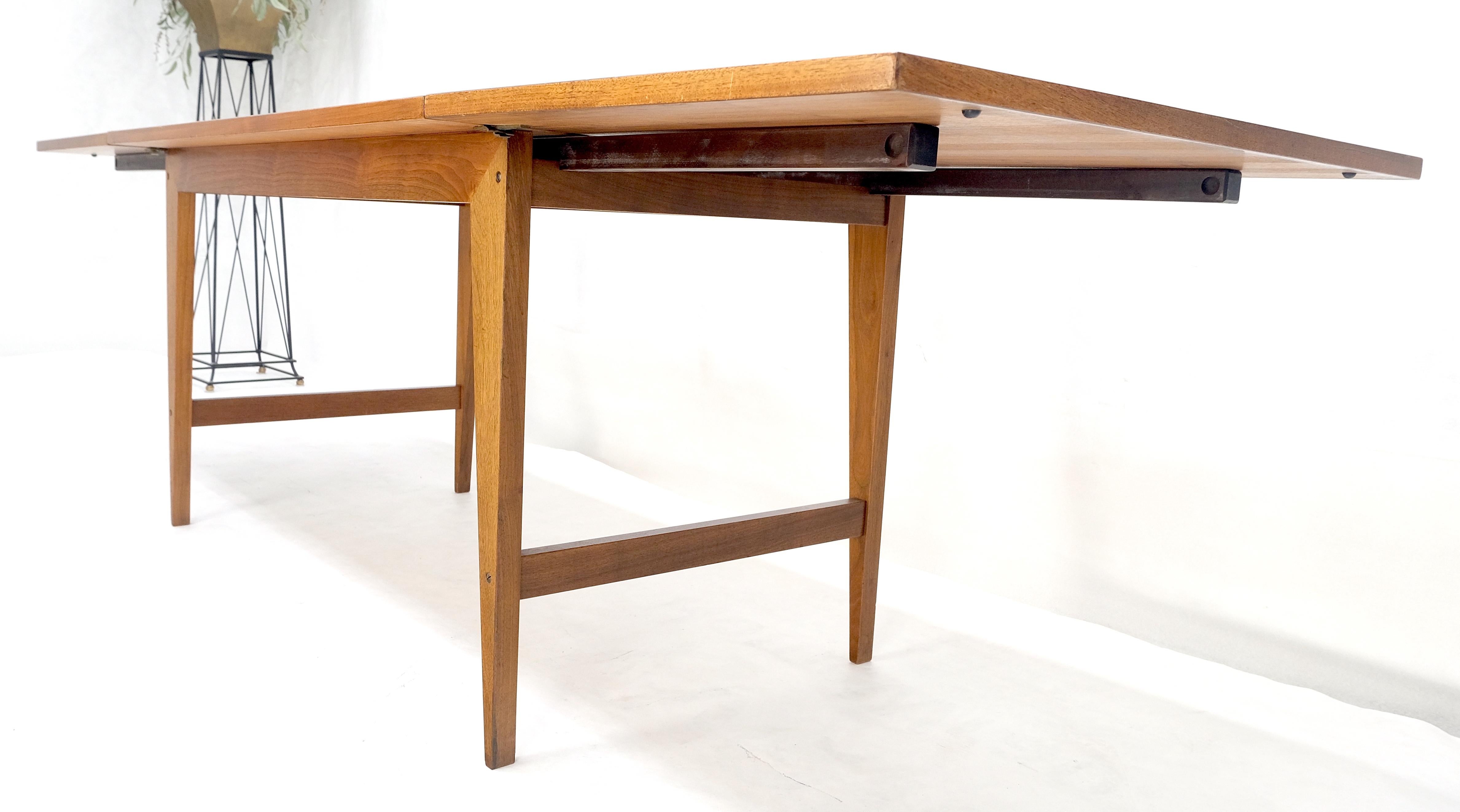 Cado Paul Cadovious Danish Mid Century Modern Teak Drop Leaves Dining Table MINT For Sale 1