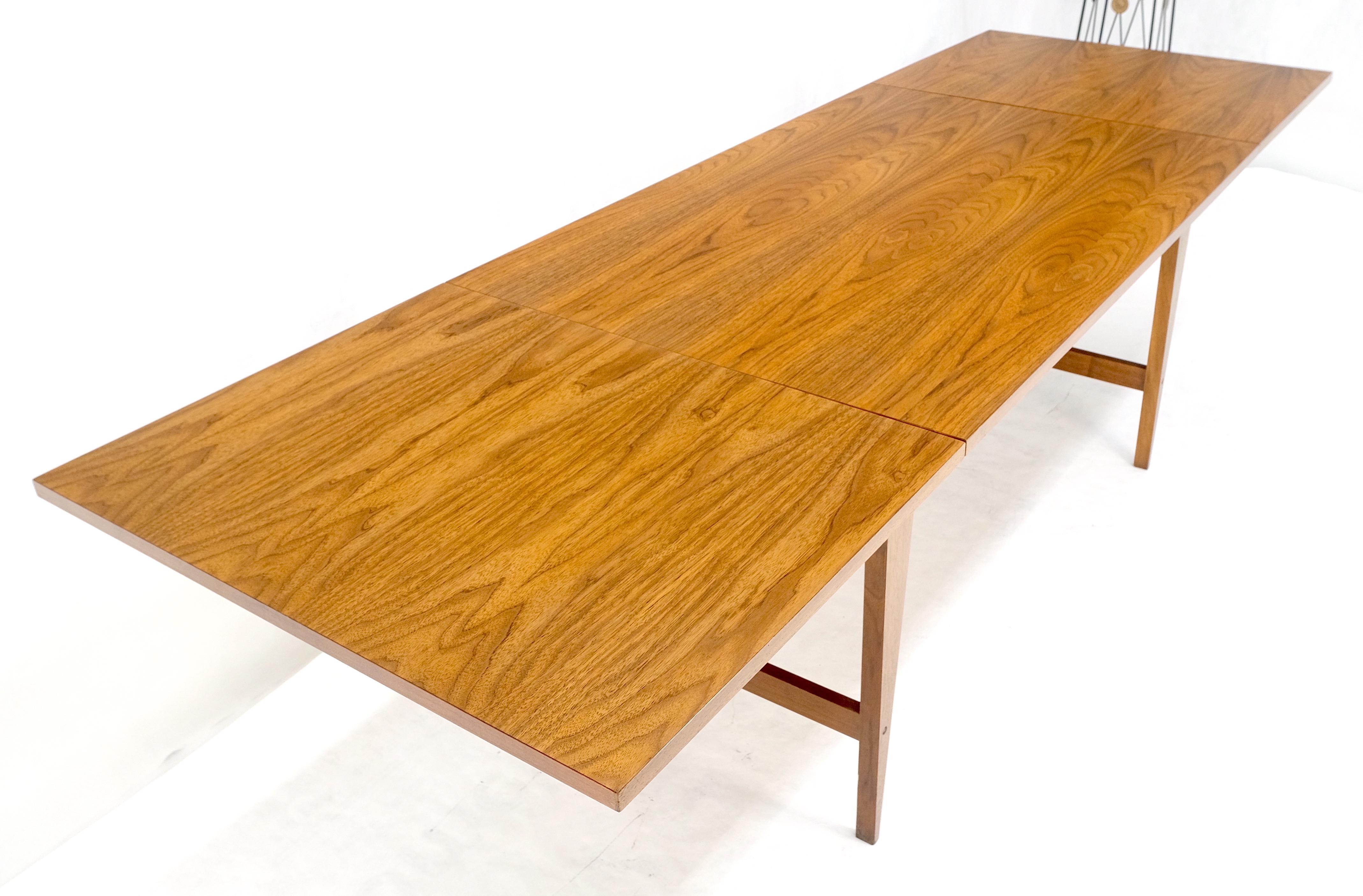 Cado Paul Cadovious Danish Mid Century Modern Teak Drop Leaves Dining Table MINT For Sale 2