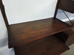 Cadovius Midcentury Danish Modern Walnut Cado Wall Unit for Home or Office