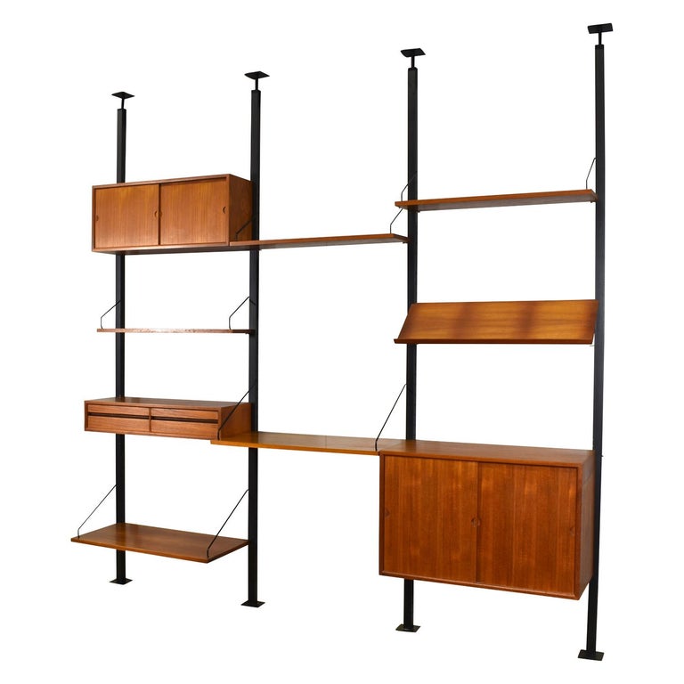 Cadovius Royal Room Divider Wall Unit Denmark Circa 1960