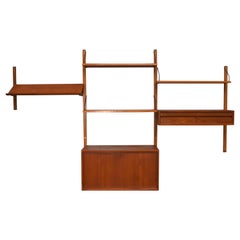 Retro Cadovius Royal Wall Unit in Teak, Denmark, 1950s