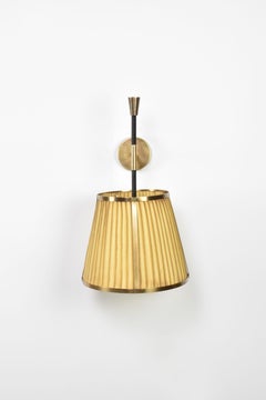 Applique Caeli-W4 en laiton et tissu, JAS