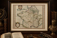 Caesar’s Gallia Antiqua – Blaeu Map of Ancient France, c.1642
