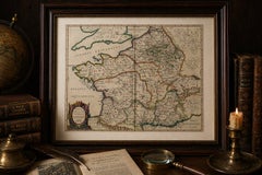 Caesar’s Gallia Veteris – Blaeu Map of Ancient Gaul, France c.1642