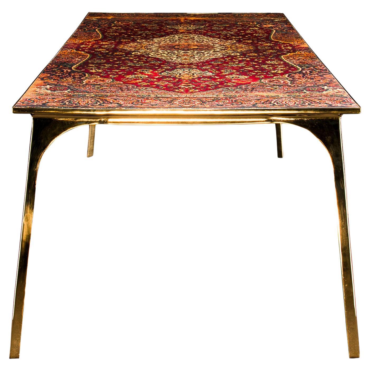 Cafe 6116 Bronze Table by  Atelier Ruben Van Megen