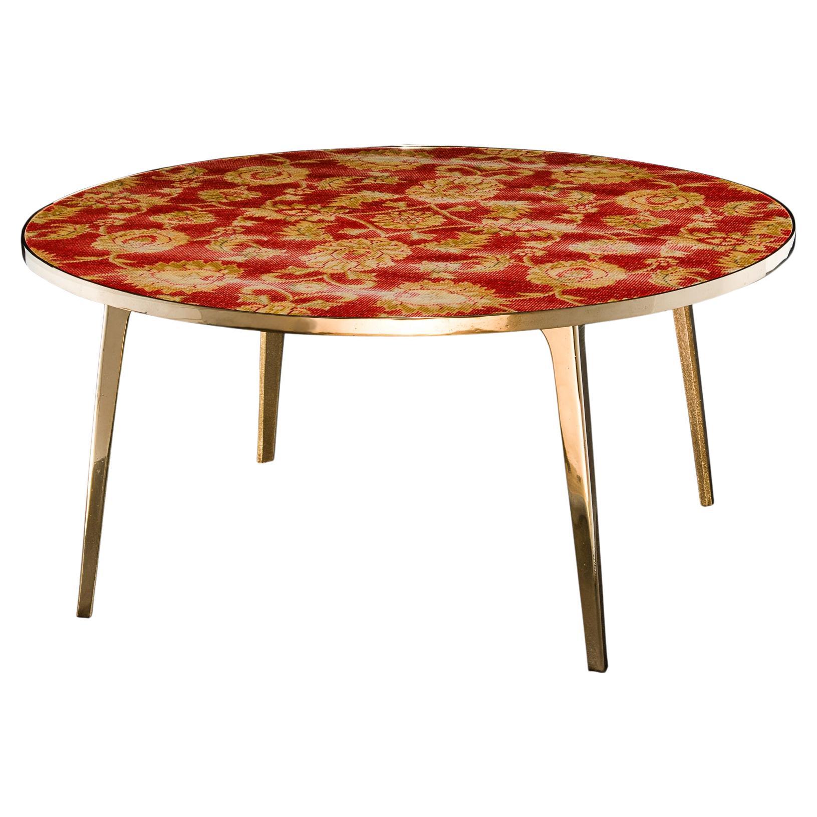 Cafe 6116 Bronze Table Round by Atelier Ruben Van Megen