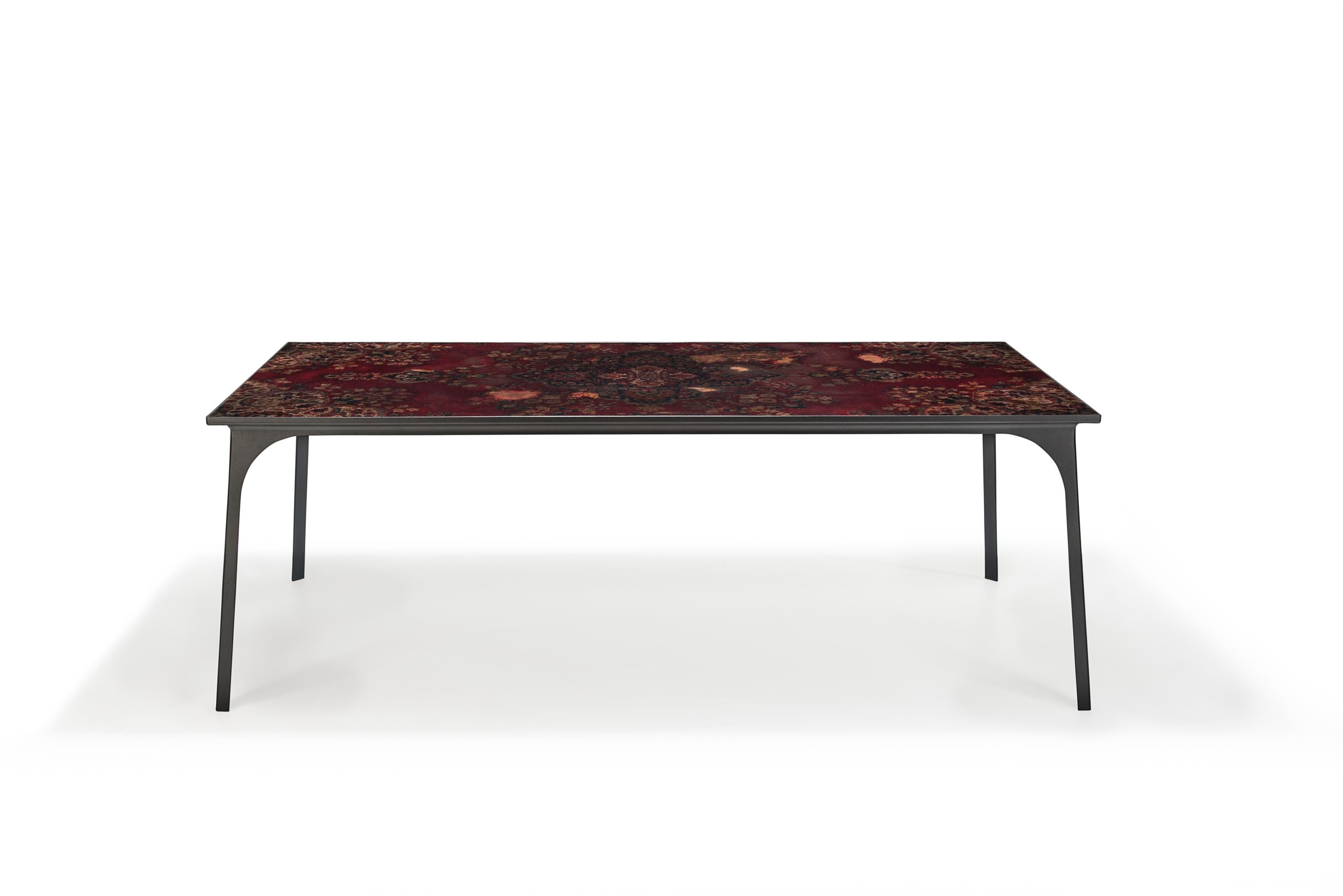 Other Café 6116, Persian Carpet Table For Sale