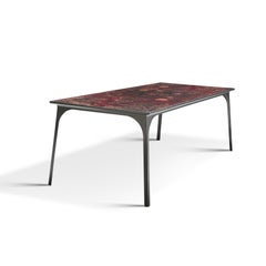 Tavolo Cafe 6116 in acciaio di Atelier Ruben Van Megen