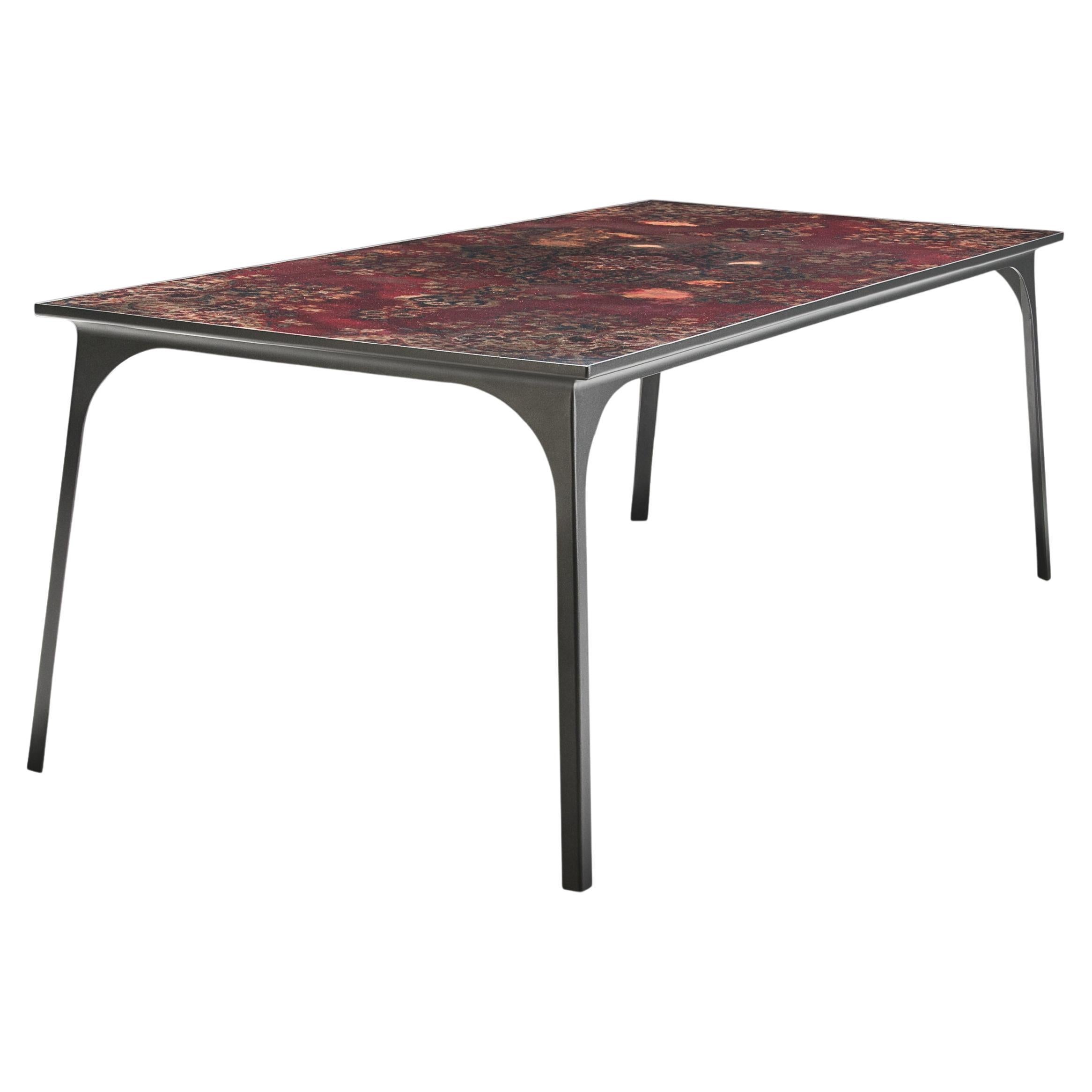 Cafe 6116 Steel Table by Atelier Ruben Van Megen