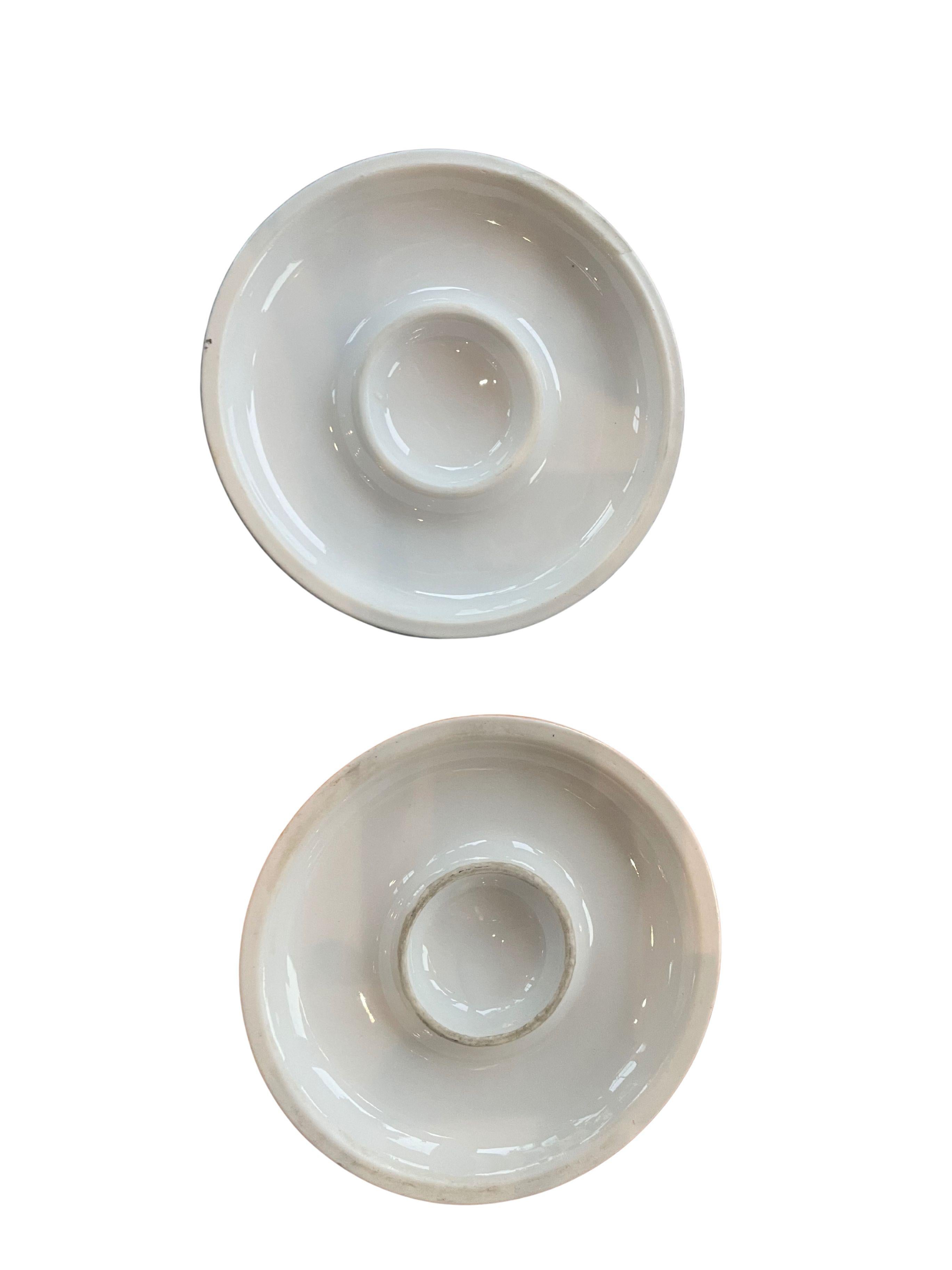 Porcelain Cafe de la Rive Gauche Match Striker Pair For Sale