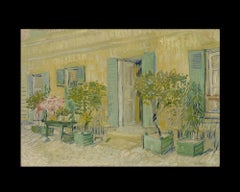 Cafe in Asnières, after Impressionist Oil Painting by Vincent Van Gogh