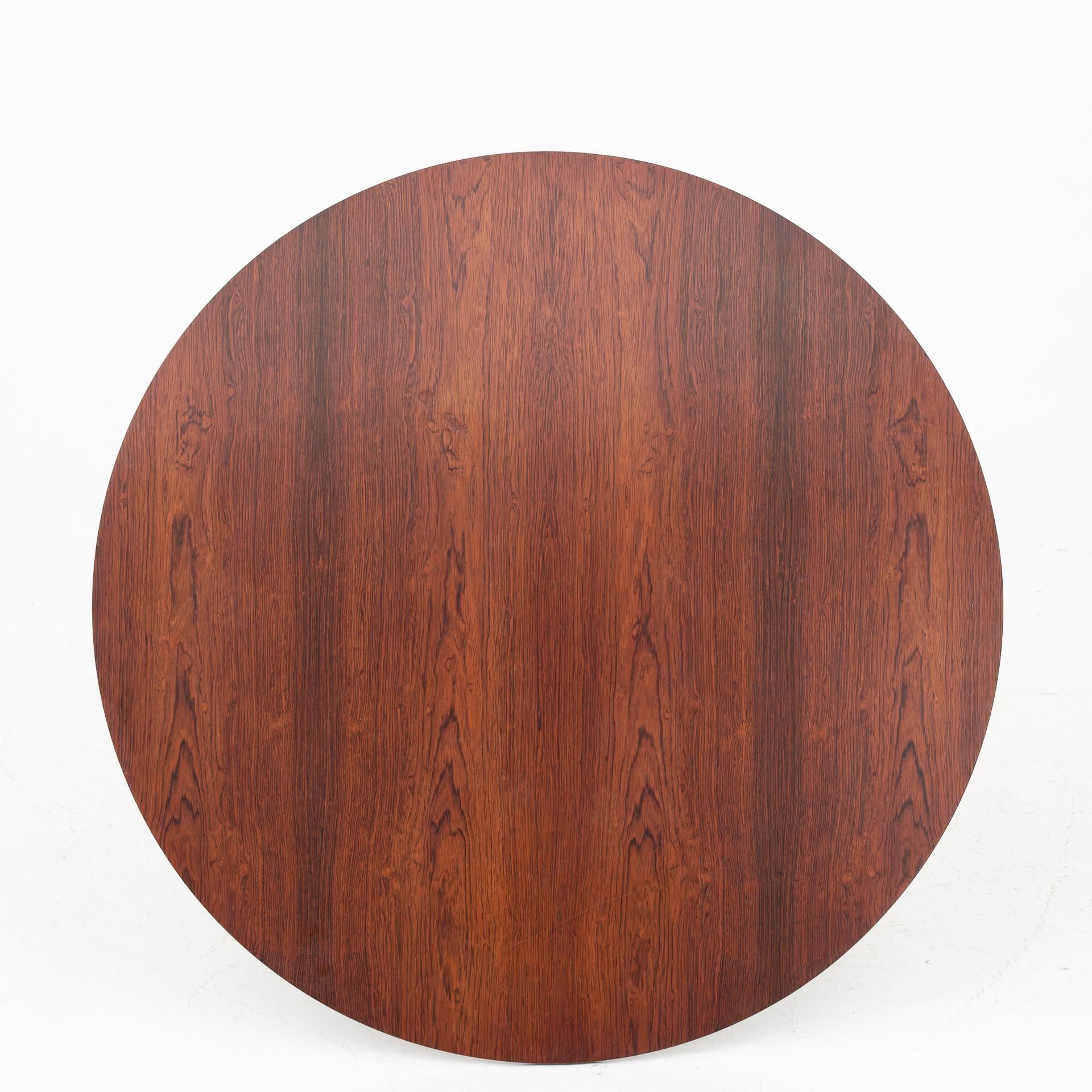 Lacquered Café Table by Arne Jacobsen