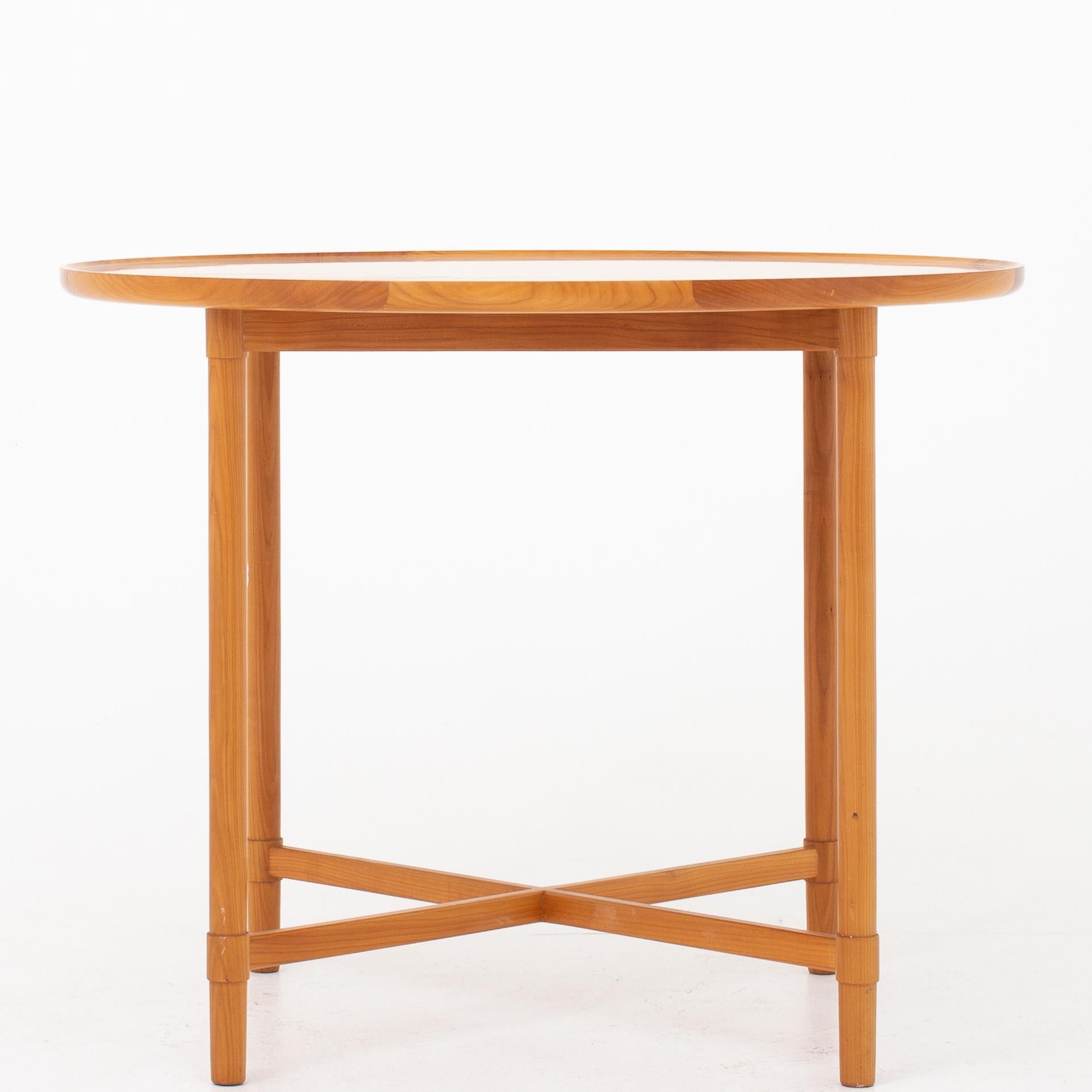 Cherry Café Table by Vagn Jacobsen