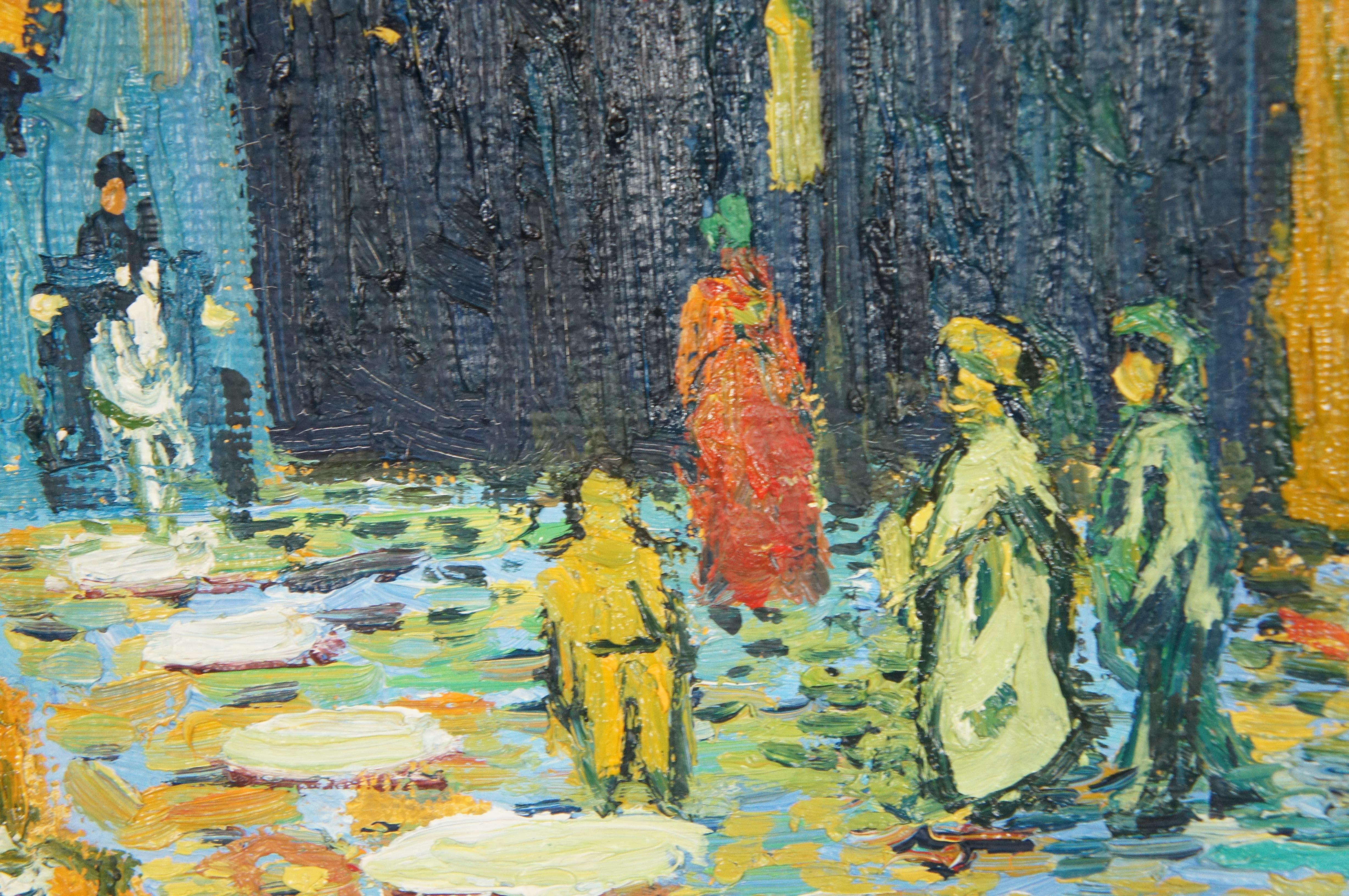 Café Terrace at Night After Vincent Van Gogh Oil Painting Canvas Impressionist 3
