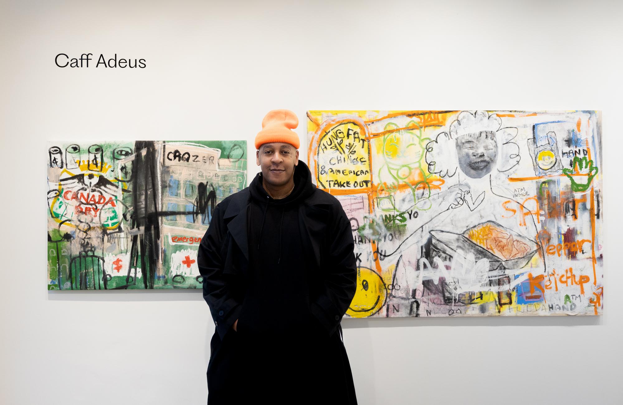 Abstraktes Werk „Black Medicine“ von Caff Adeus im Angebot 8