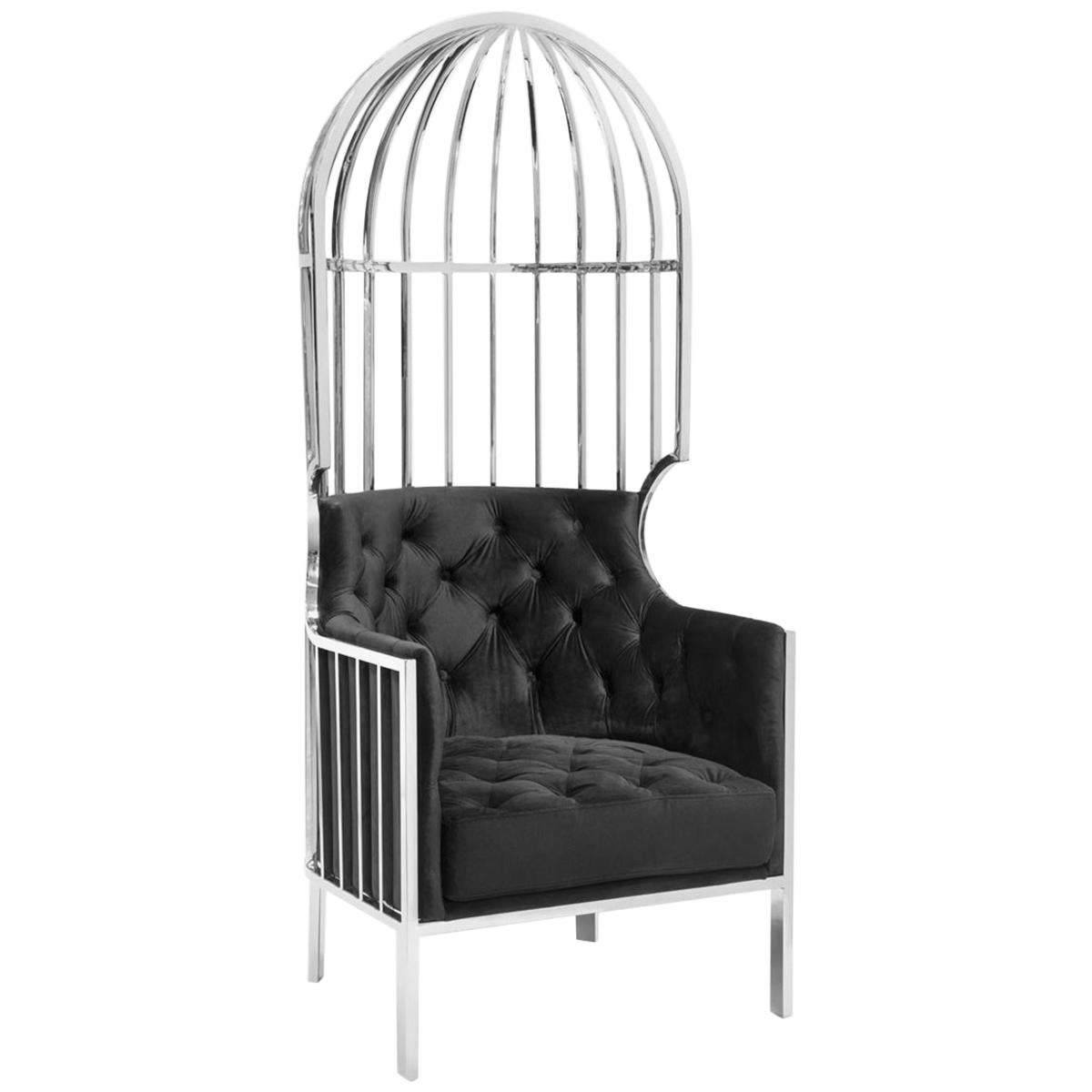 Cage Armchair For Sale