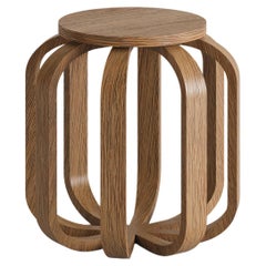 Tabouret Cage Oak Oak by Tuğçe Geyik