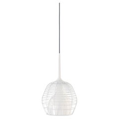 CAGE Small Suspension lamp in White by Diesel Living with Lodes