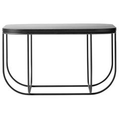 Cage Table, Black/Dark Ash, Extra Large by Form Us With Love