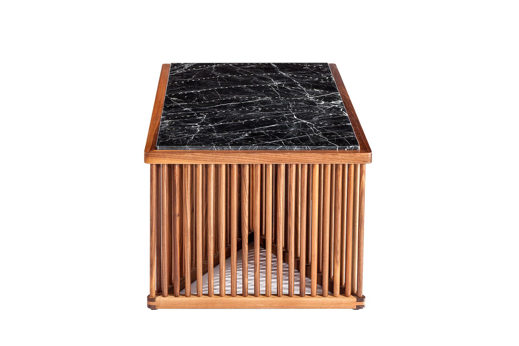 Mid-Century Modern Cage Table, table de centre ou table basse The Modernity en vente