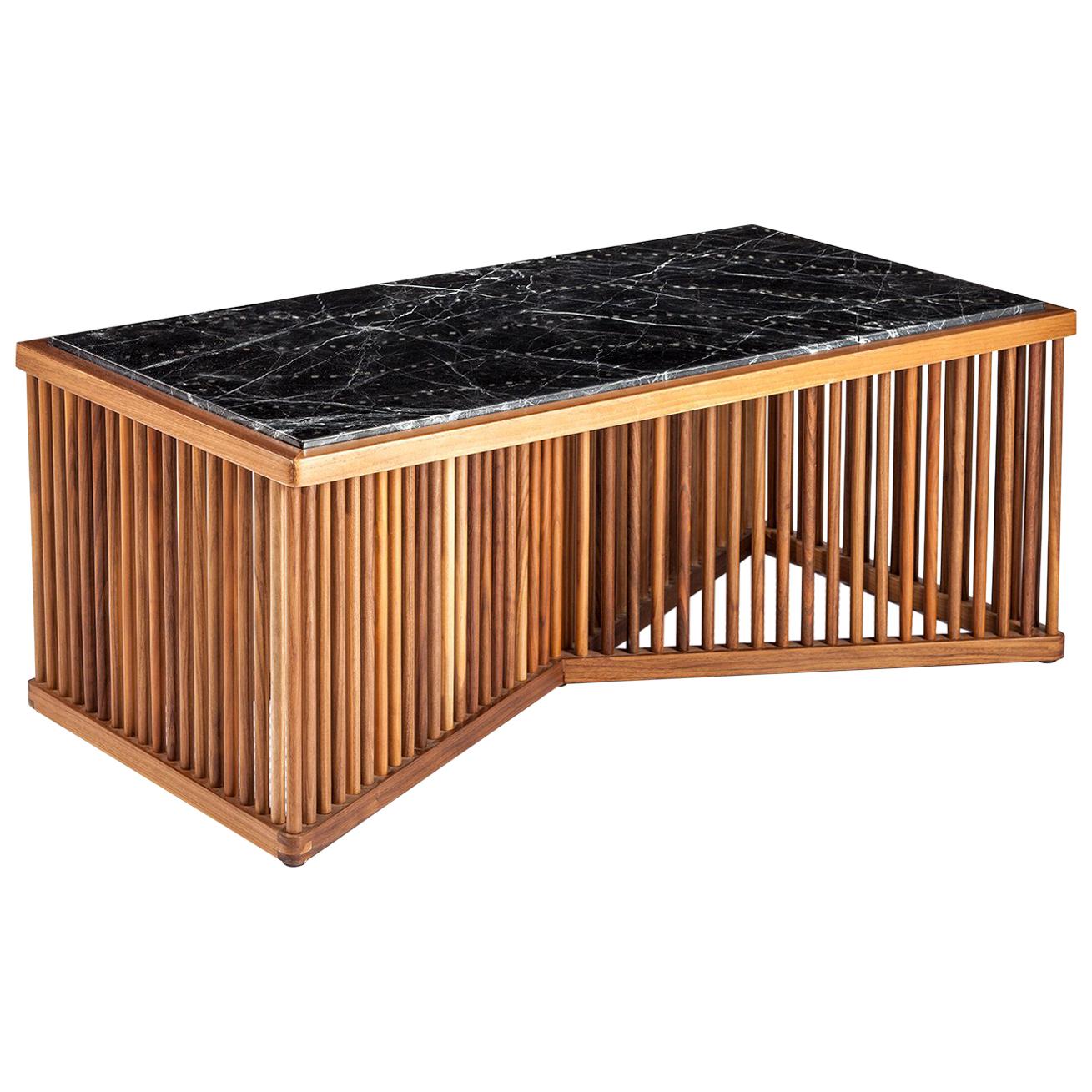 Cage Table, Mid-Century Modern Center or Coffee Table For Sale