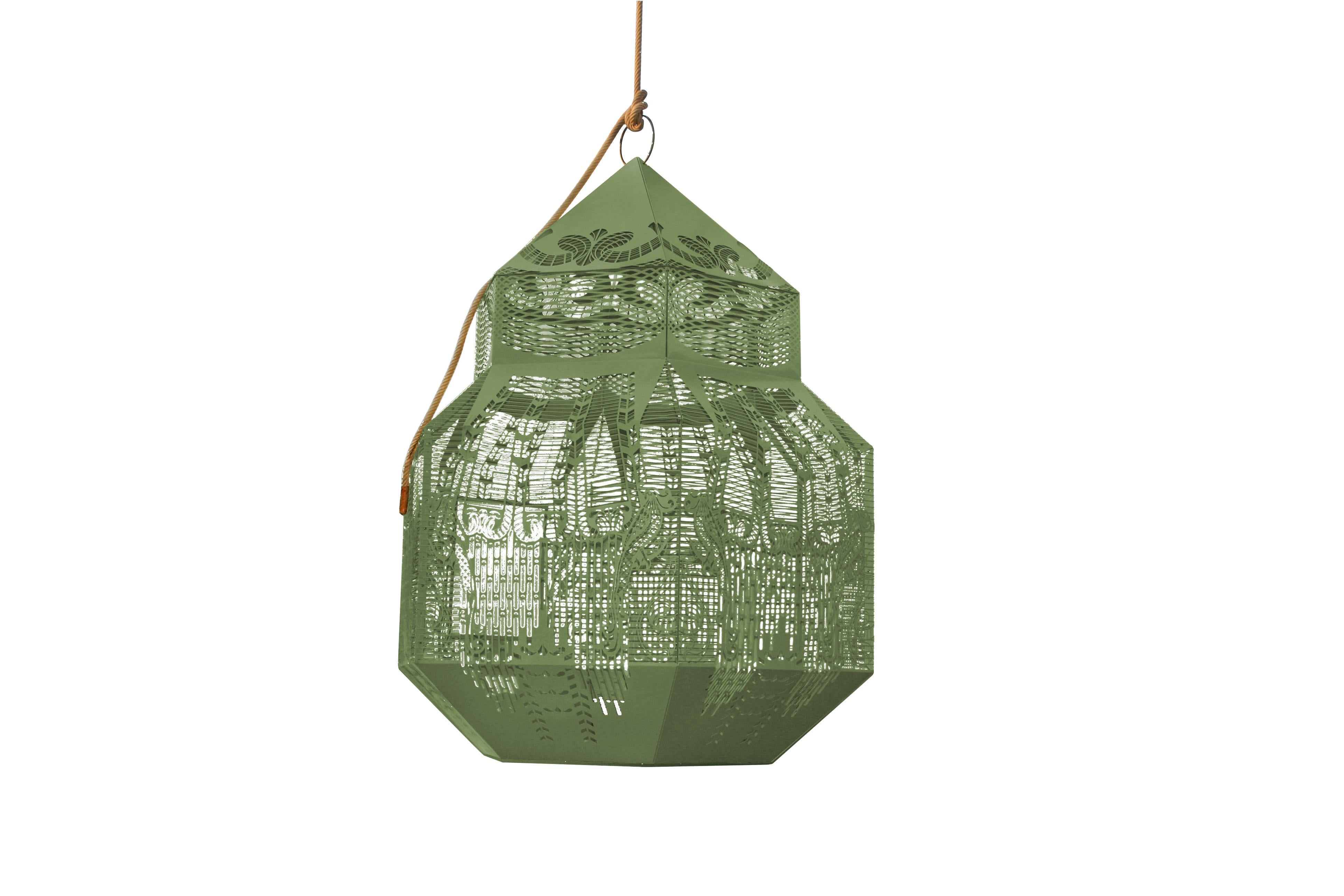 Caged Beauty 170 Pastellblauer dekorativer Vogelkäfig von JSPR im Angebot 11