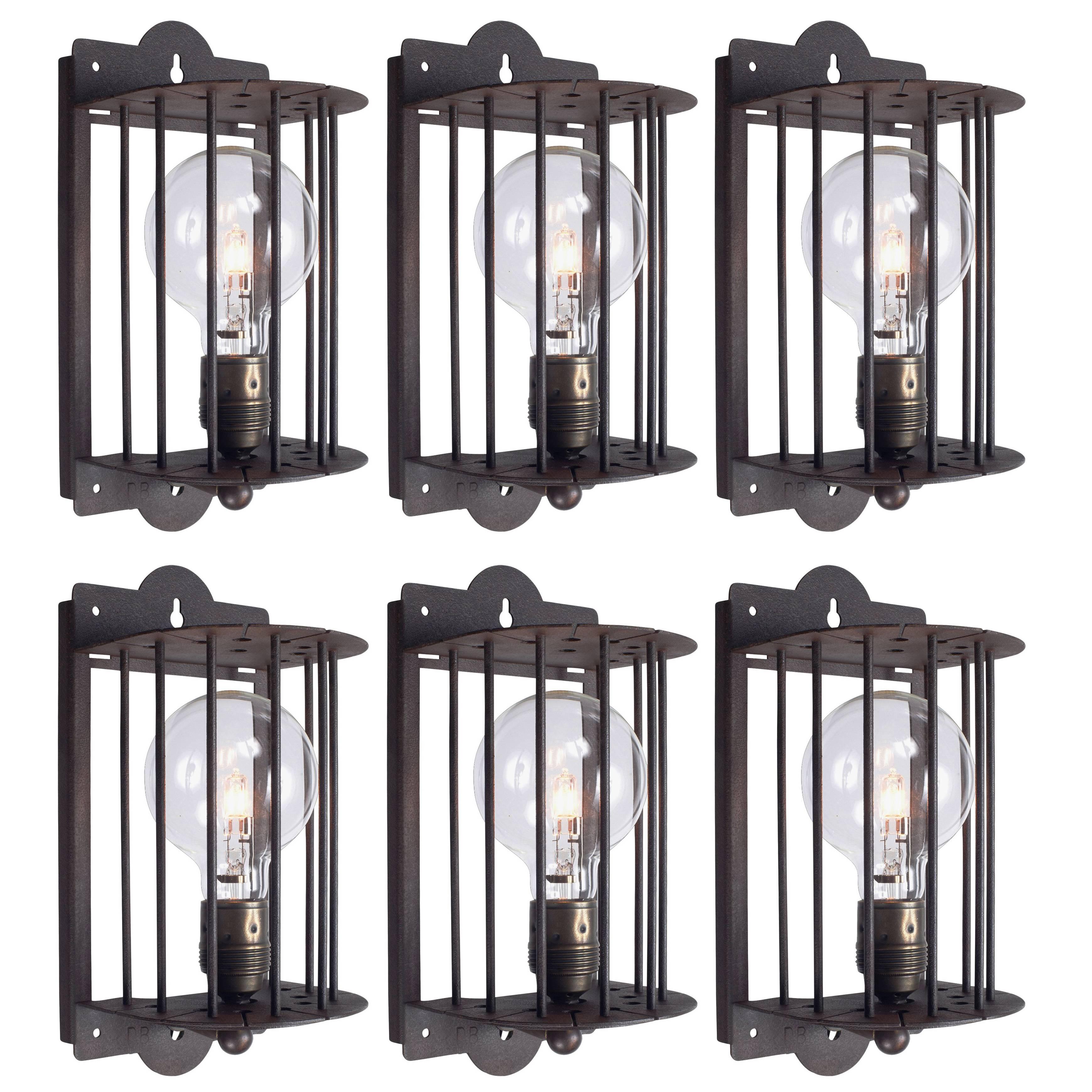 Caged Metal Sconce, Italy, 21st Century