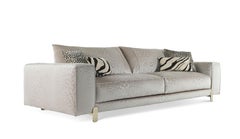 21st Century Caicos 3-Seater Sofa in Fabric by Roberto Cavalli Home Interiors