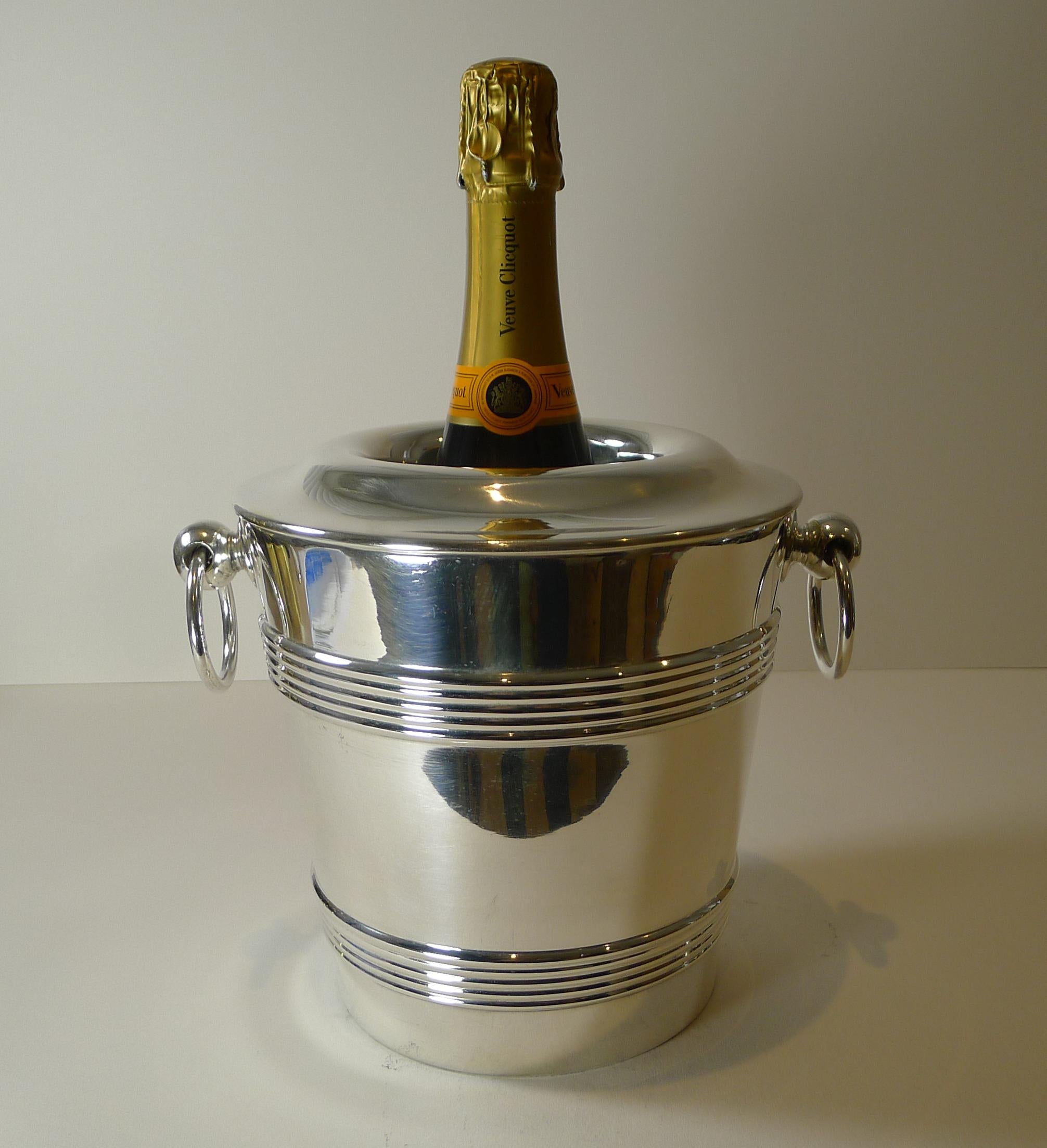 Early 20th Century Cailar & Bayard, Paris, Art Deco Champagne Bucket / Wine Cooler c.1920 / 1930