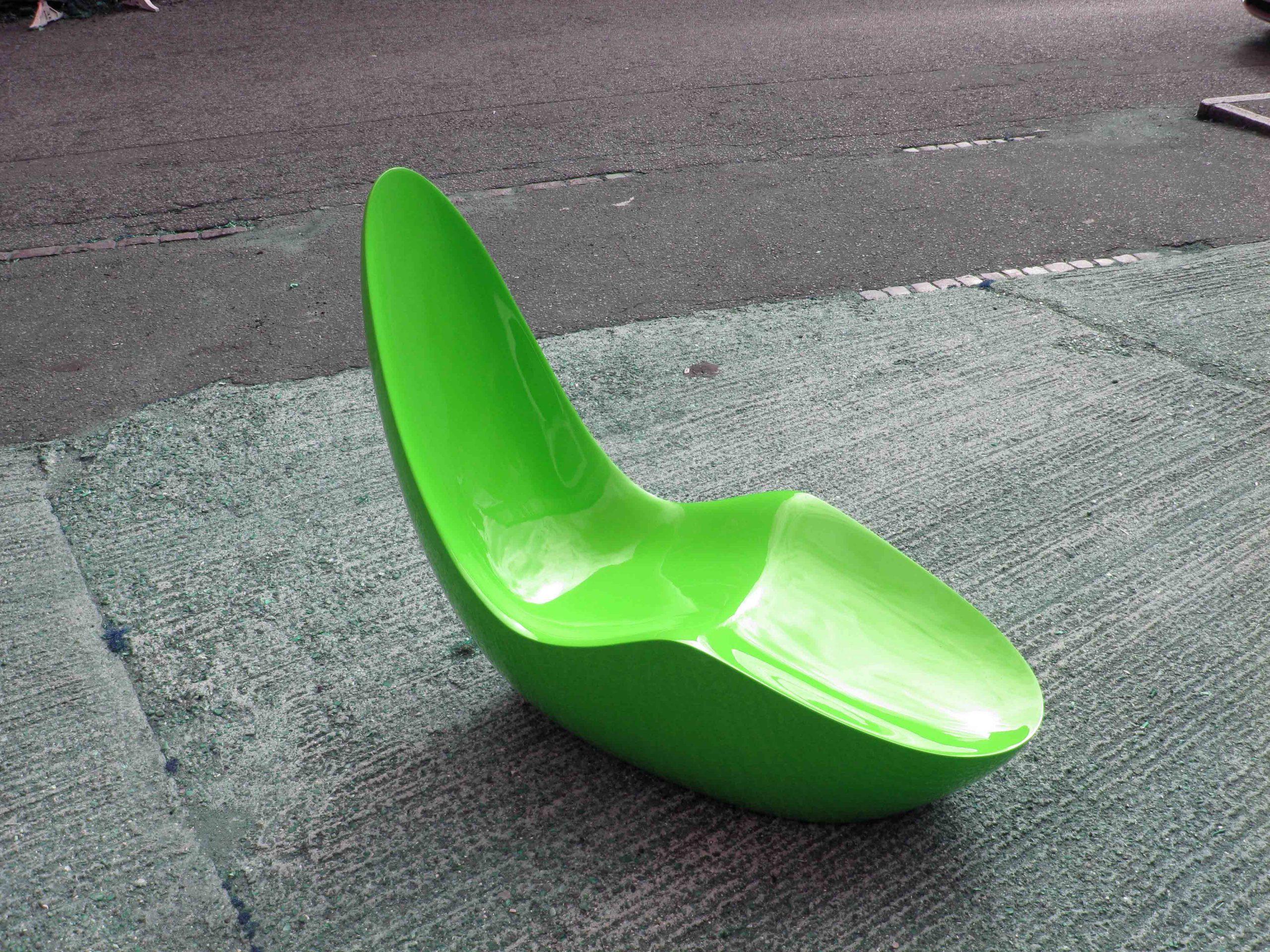 Modern Caillou: Contemporary Lounge Chair For Sale
