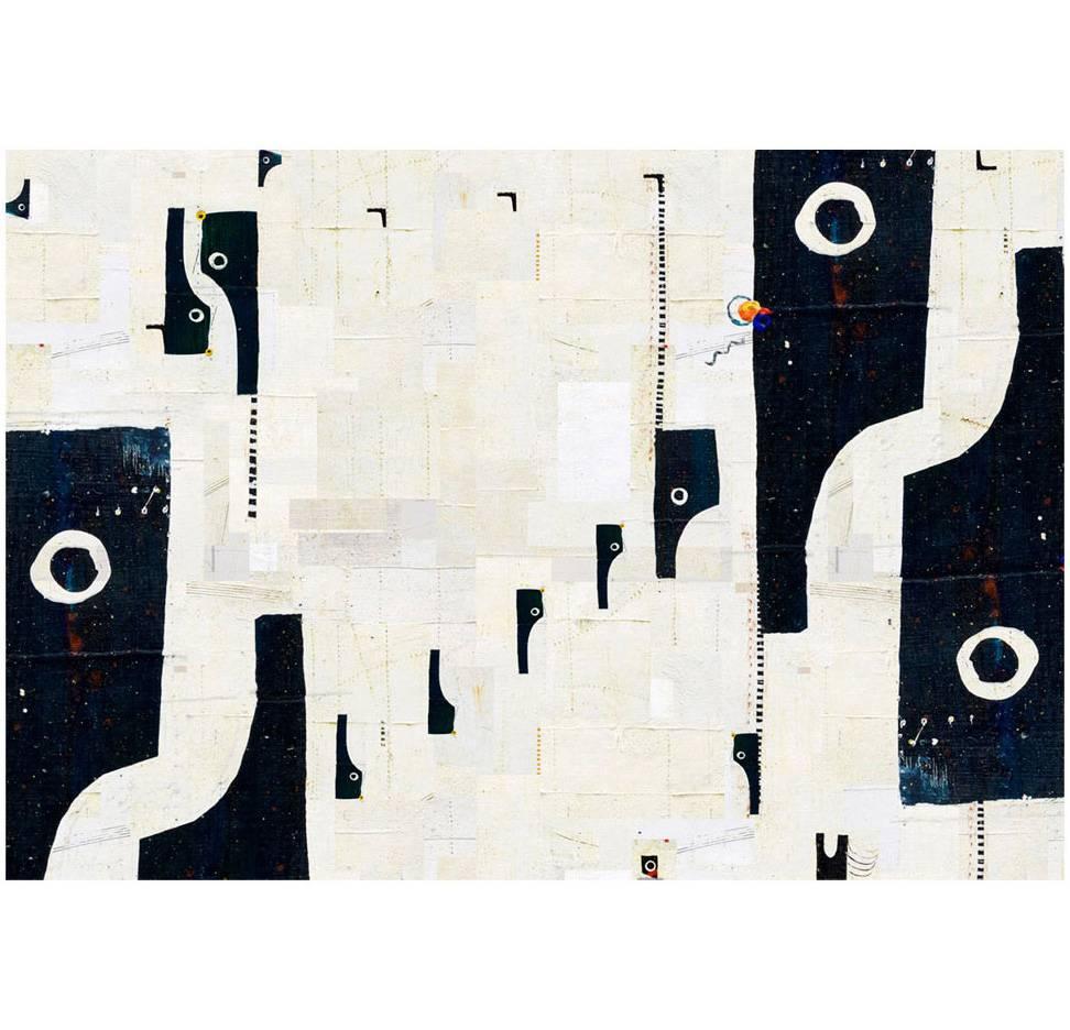 Caio Fonseca Abstract Print - Doublet I