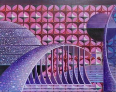 Far and Away, Acrylic on Canvas Painting by Caio Locke, 2019