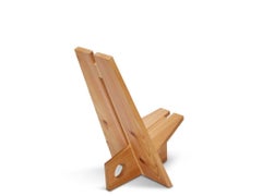 Solid Redwood Caipira Outdoor Chair by Nikolai LaFuge