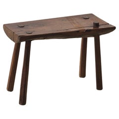 Antique Caipira stool, Brazil, c. 1900, Unknown artist