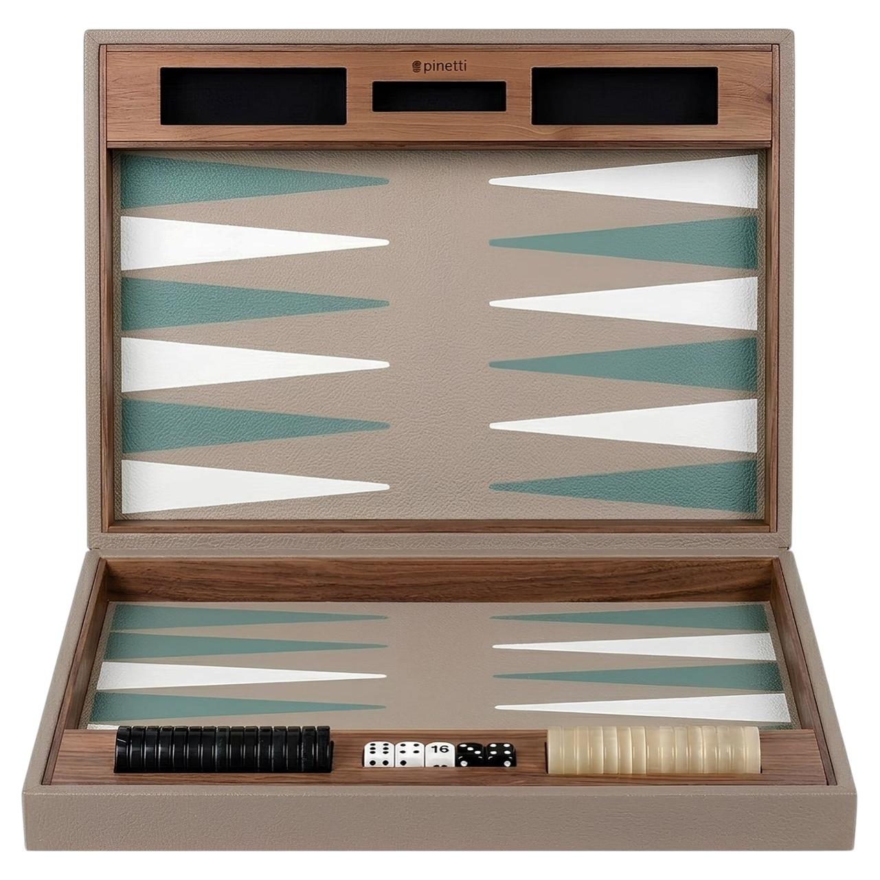 Juego de backgammon «Cairo Taupe» en venta