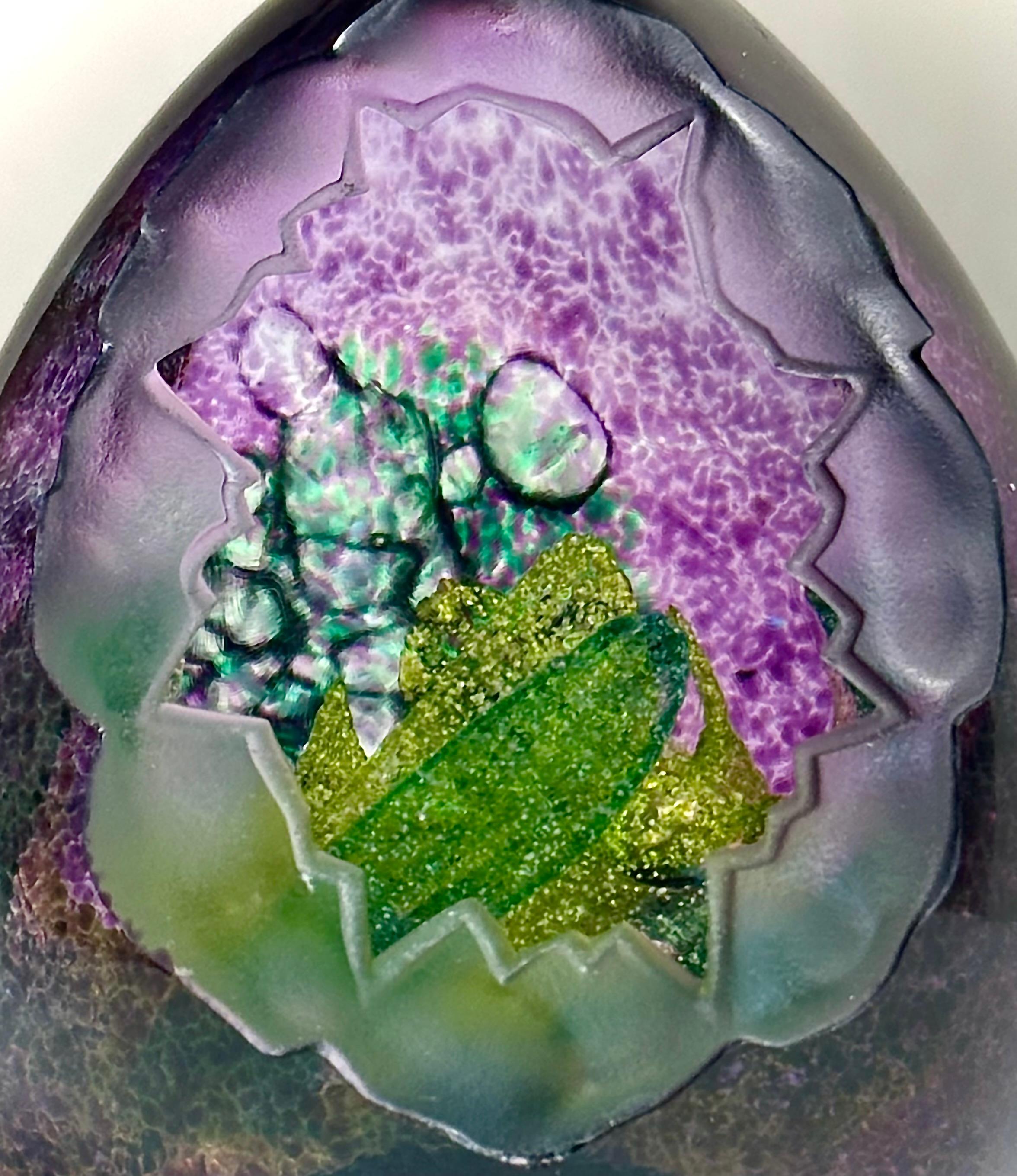 Caithness ‘Emerald Grotto’ Paperweight by Colin Terris Edition 69/100 In Good Condition In Glasgow, GB