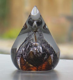 Pisapapeles de cristal Caithness Elixir nº 189/500, Escocia Circa años 80