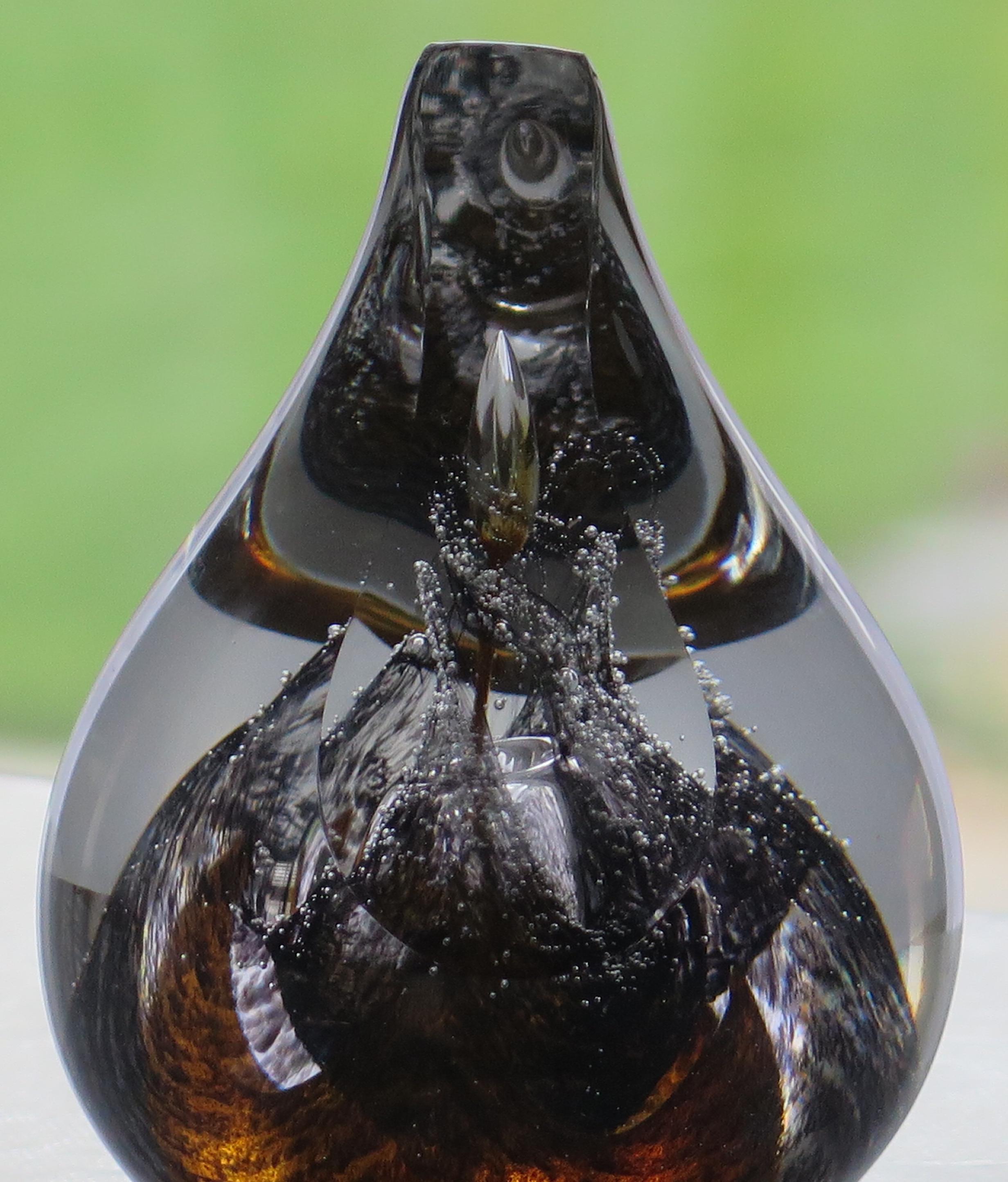 Modern Caithness Glass Elixir Paperweight No. 189/500, Scotland, Circa 1980s For Sale
