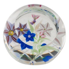 Caithness Whitefriars Allan Scott Summer Garden Lampwork Paperweight 1988