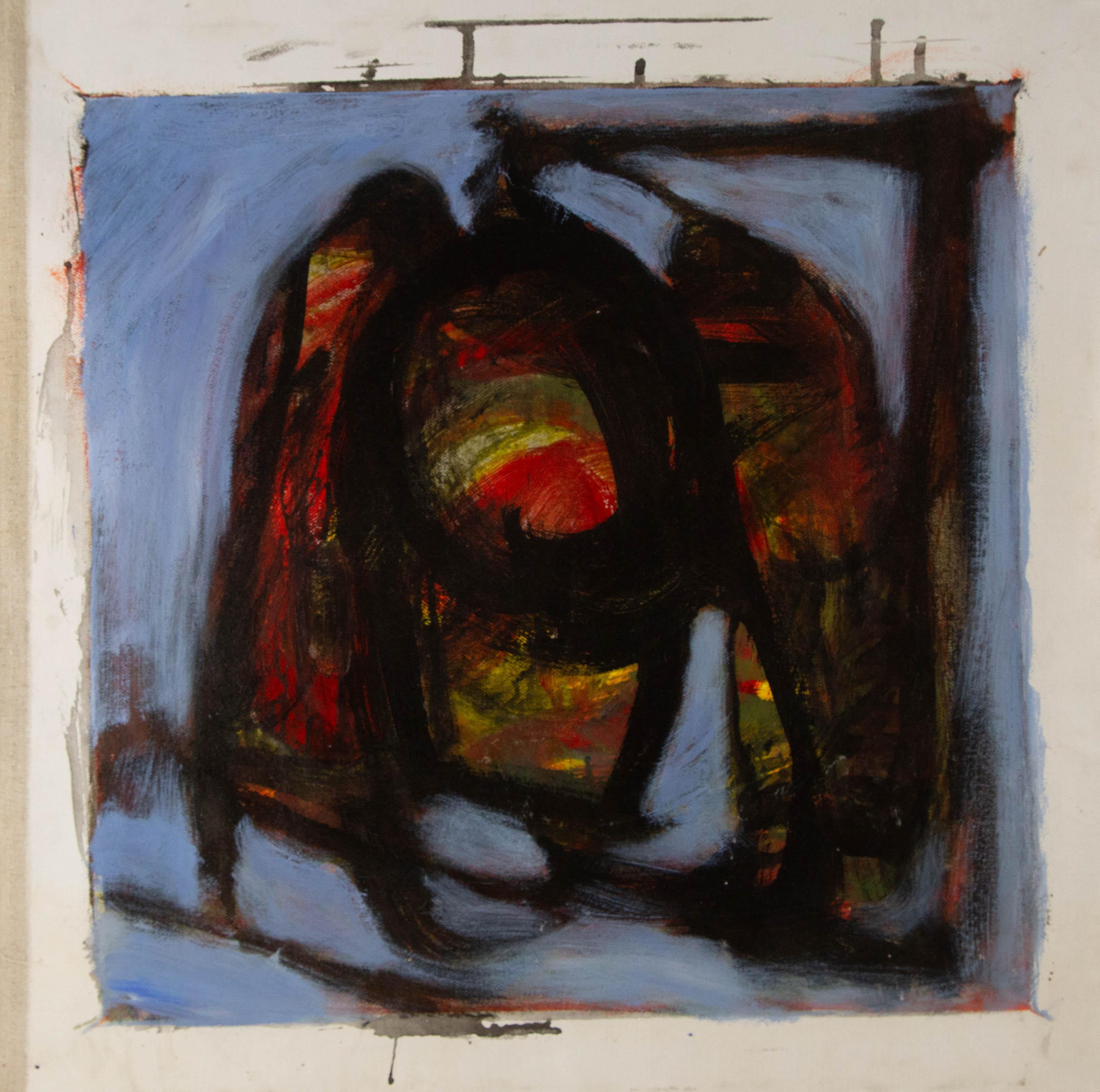 Caizhen Ming Abstrakt Original Öl auf Leinwand 