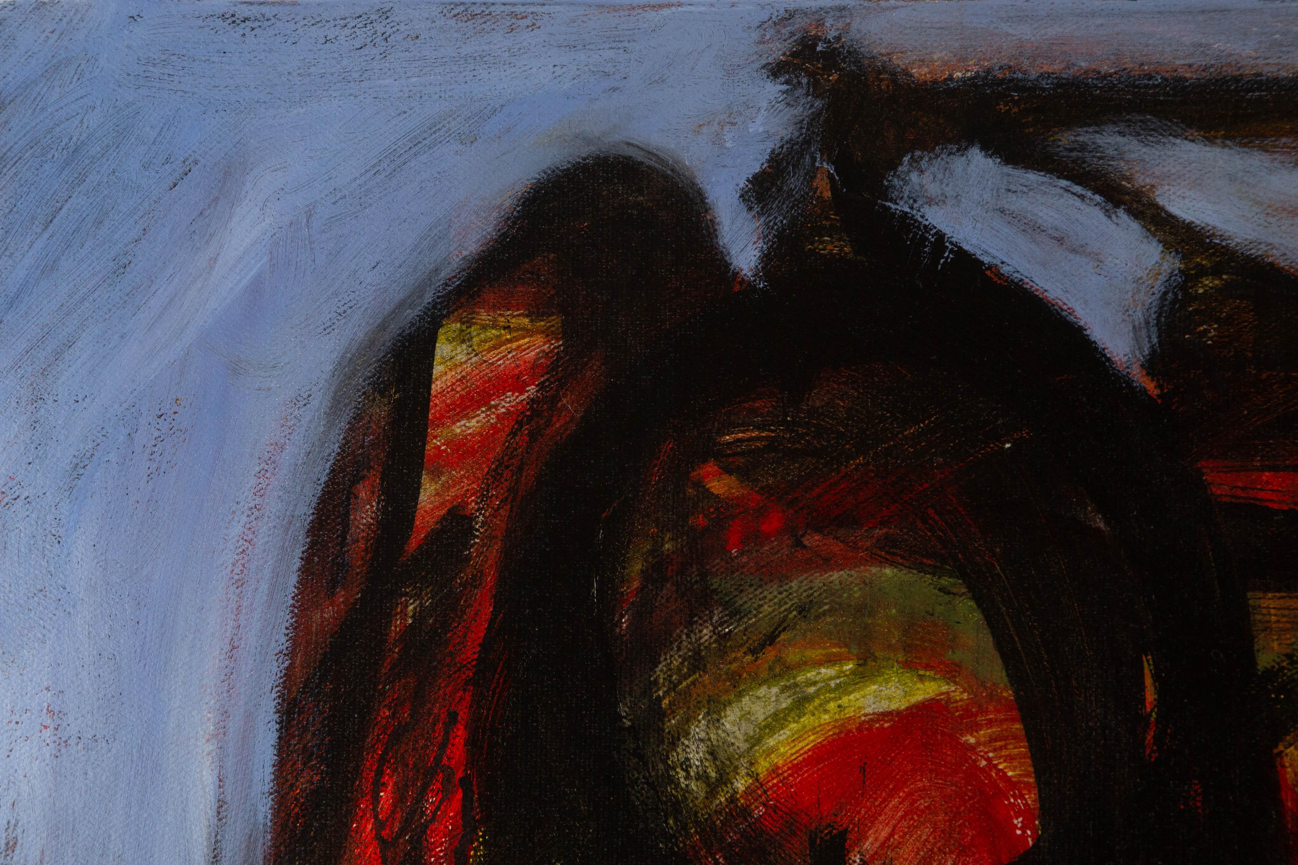 Caizhen Ming Abstrakt Original Öl auf Leinwand 