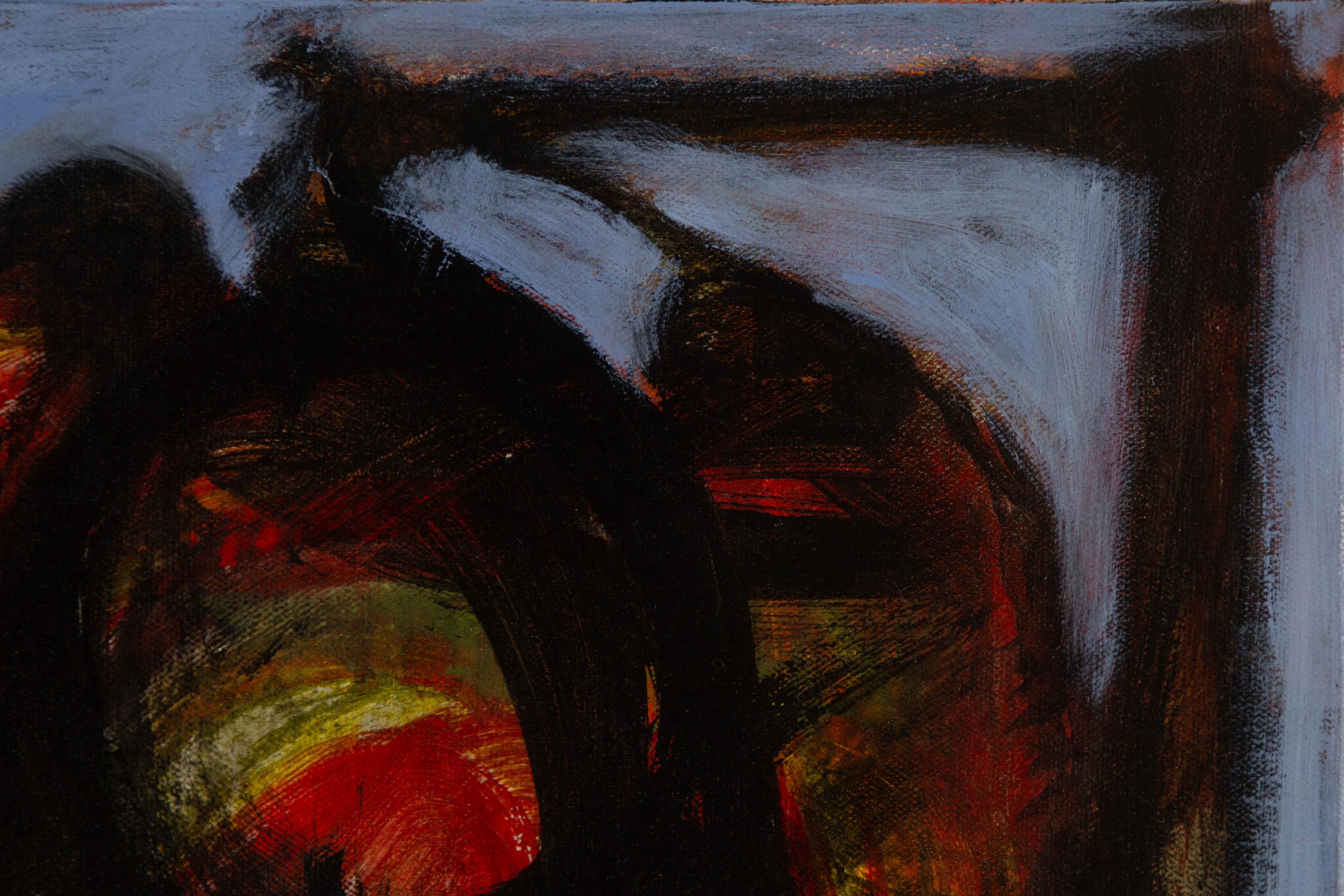 Caizhen Ming Abstrakt Original Öl auf Leinwand 