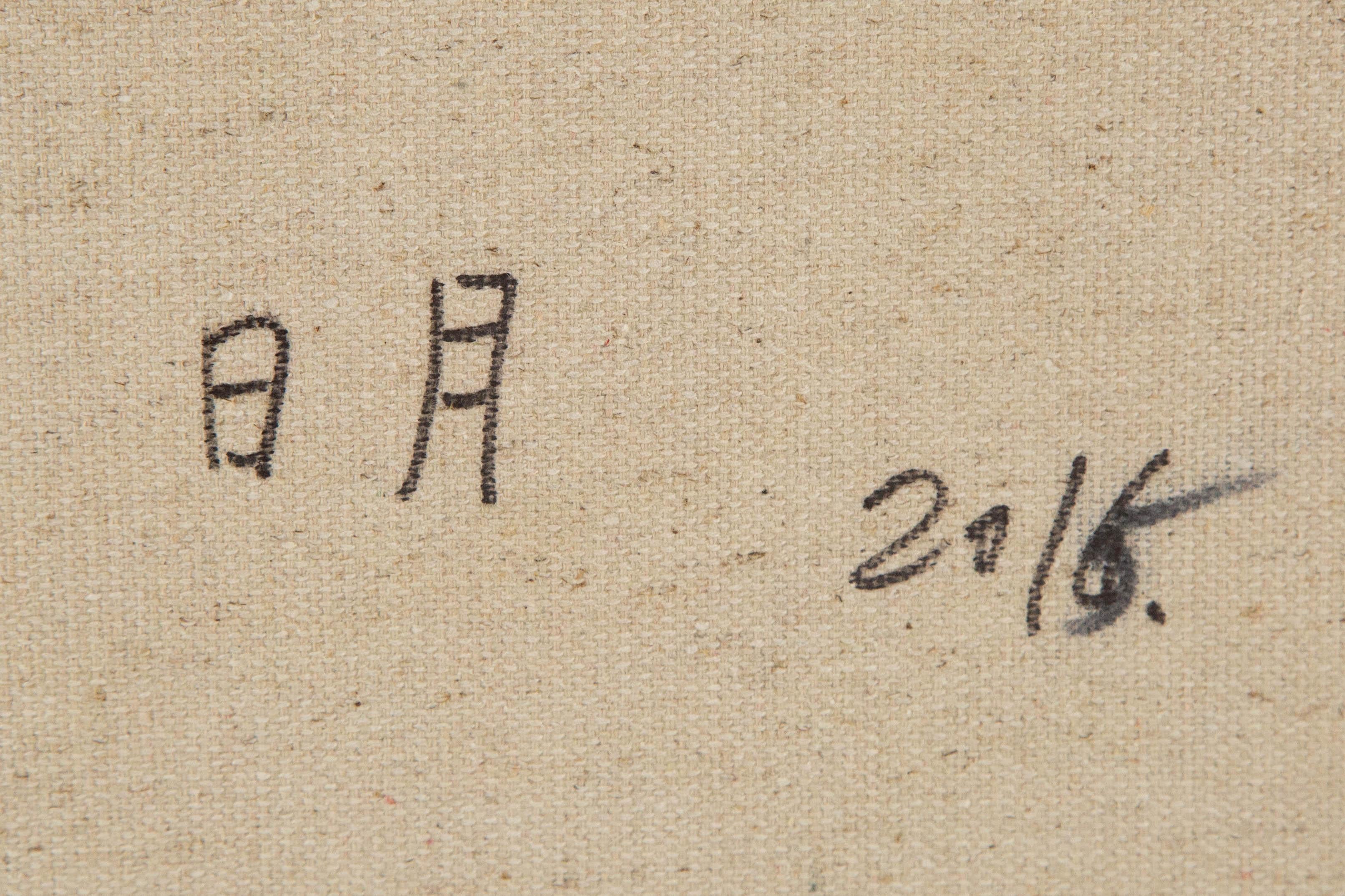 Caizhen Ming Abstrakt Original Öl auf Leinwand 