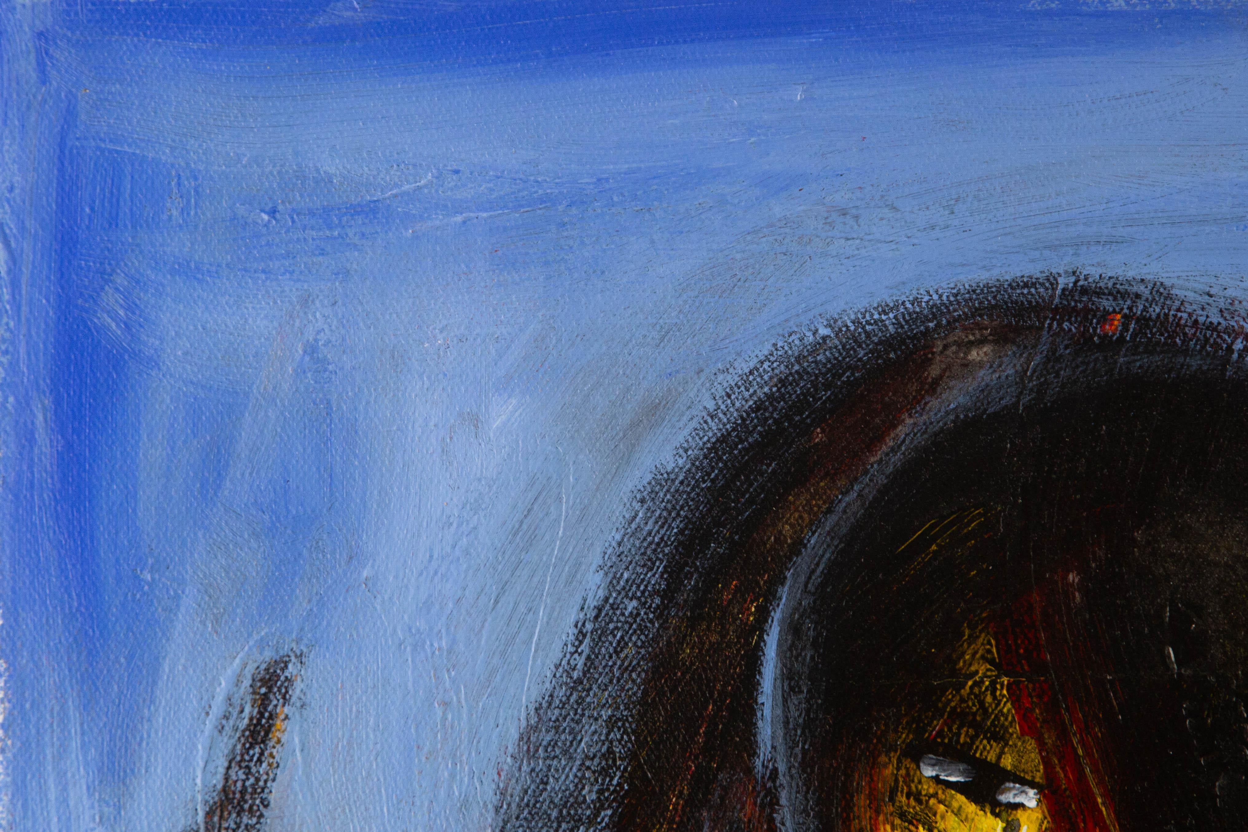Caizhen Ming Animal Original Oil On Canvas 