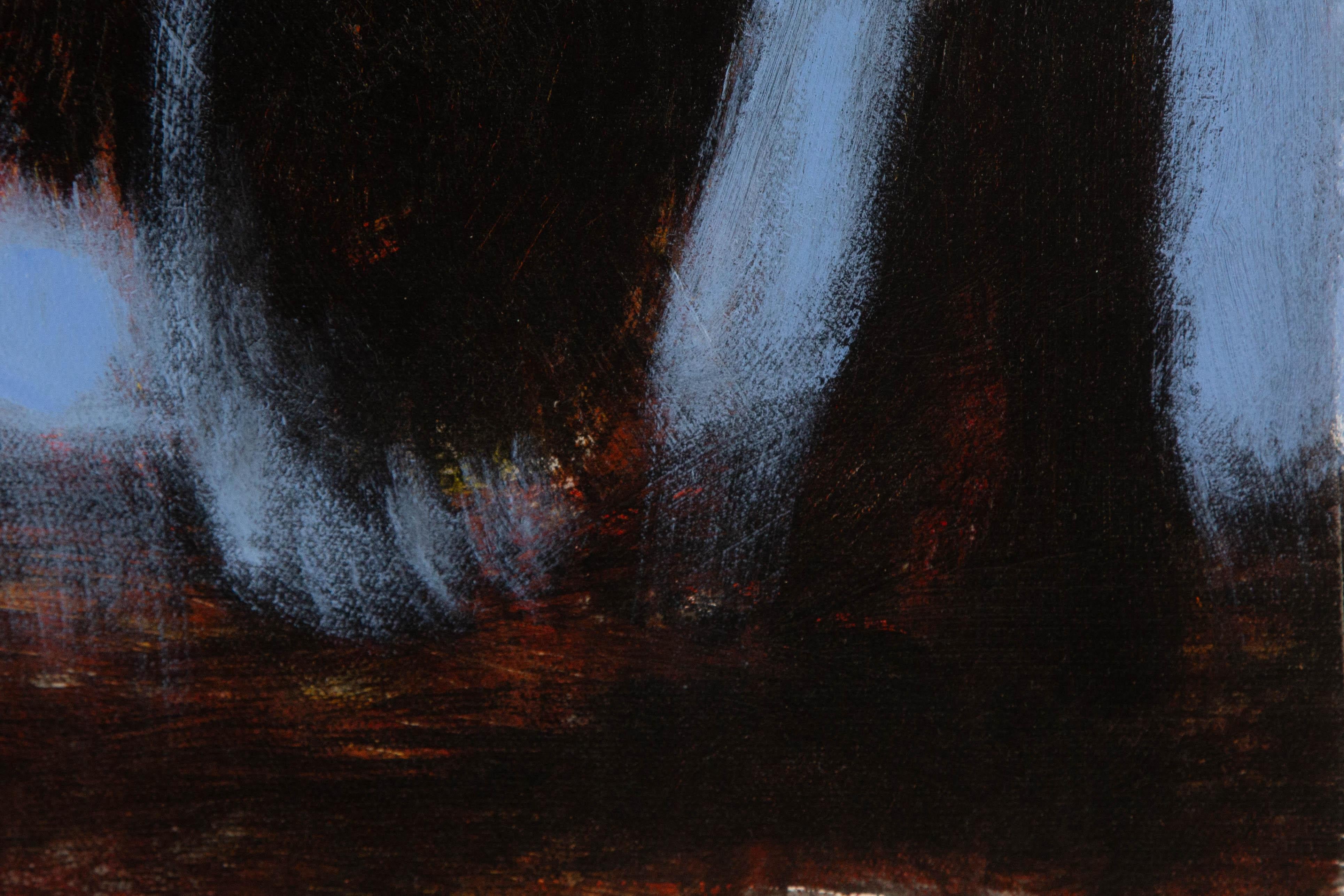 Caizhen Ming Animal Original Oil On Canvas 