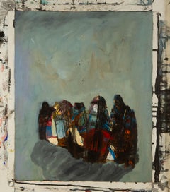 Caizhen Ming Portrait Original Oil On Canvas "Palette XIX"