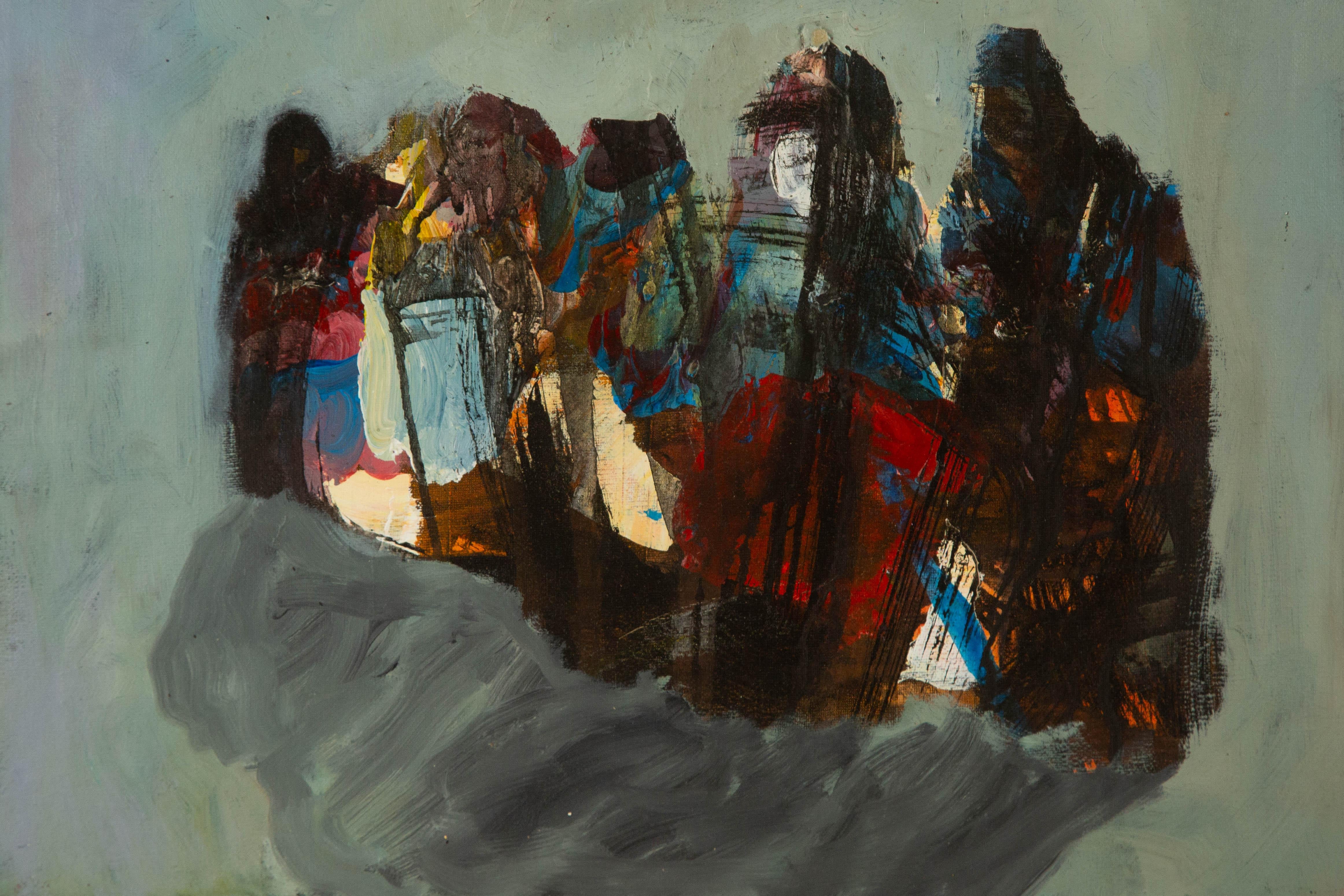 Caizhen Ming Portrait Original Öl auf Leinwand 