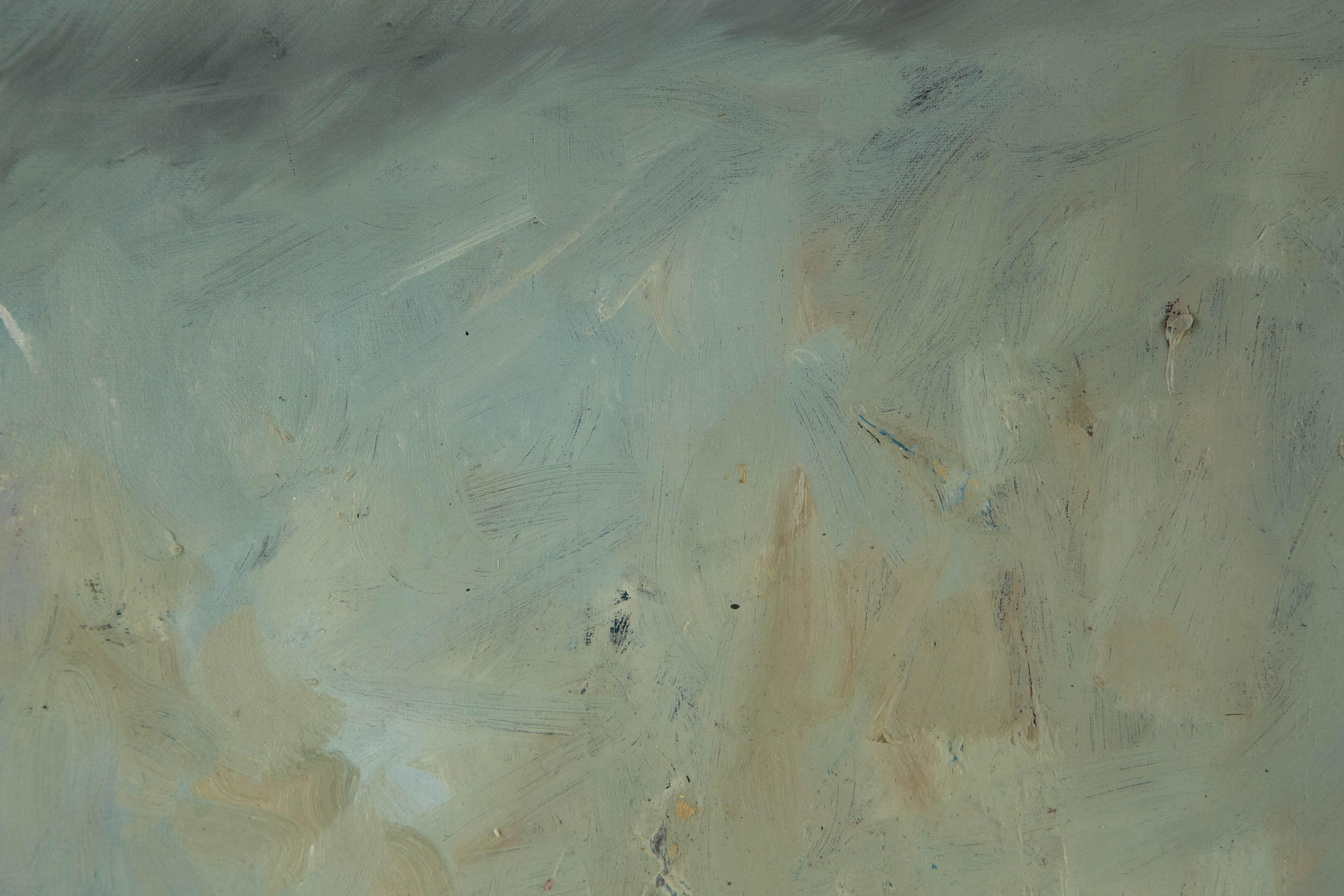 Caizhen Ming Portrait Original Öl auf Leinwand 